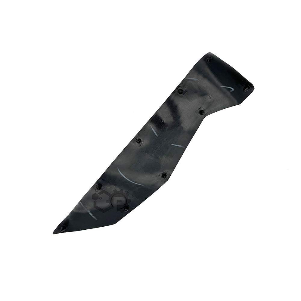 Black mat on a white background