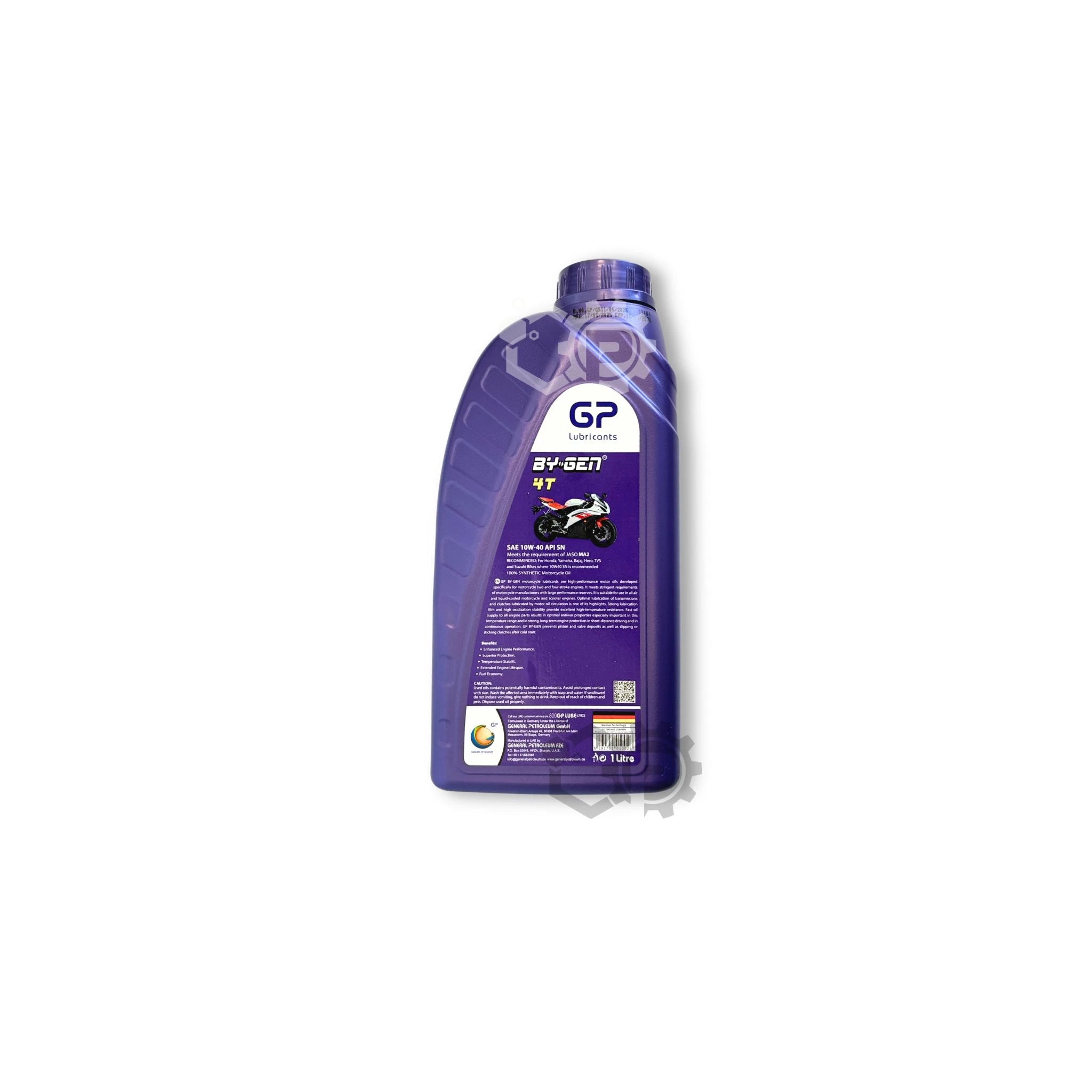 GP Engine Oil 10W40 1L GP-10W40-1L