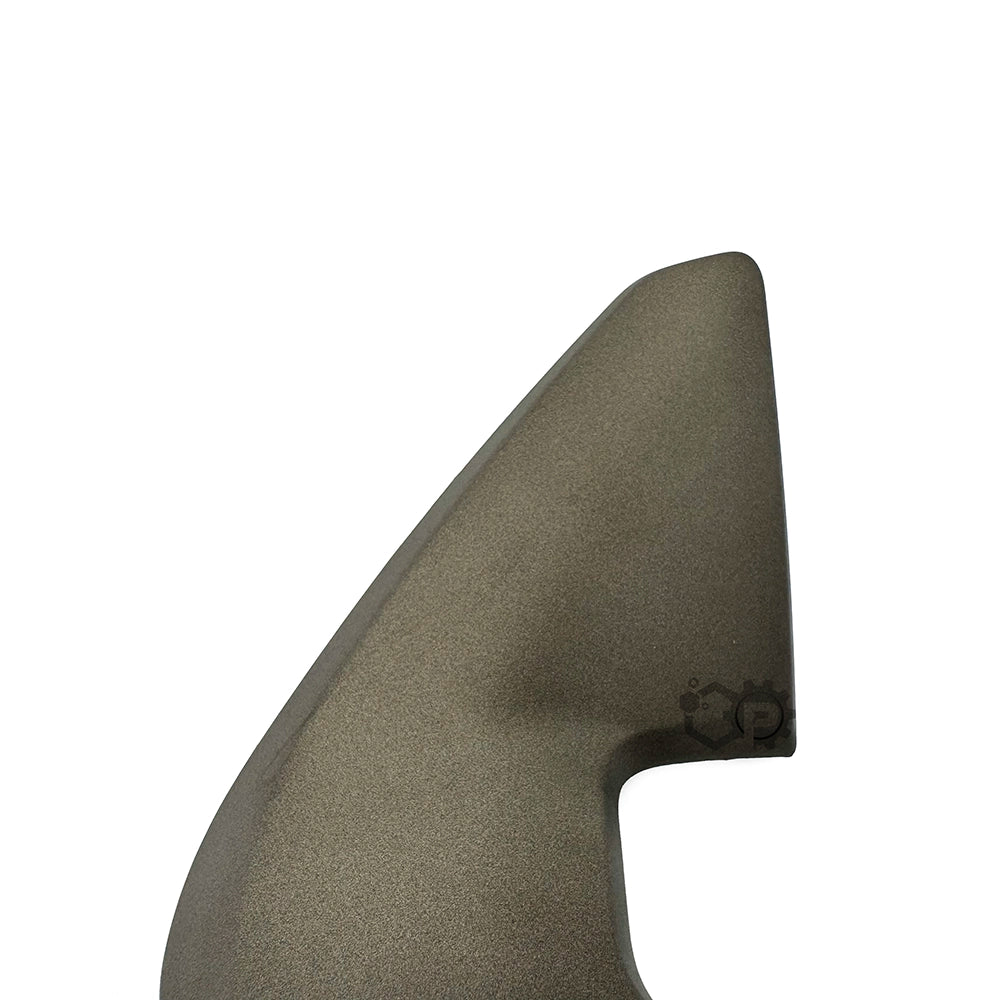 Gun grip on a white background
