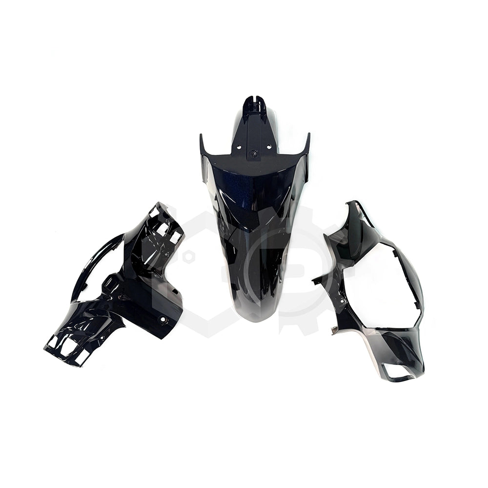 Fits Honda Vision Full Body Panel Fairing Set Black Honda Vision NSC110 K44-FULBOD-BLK 2017-2020 Black
