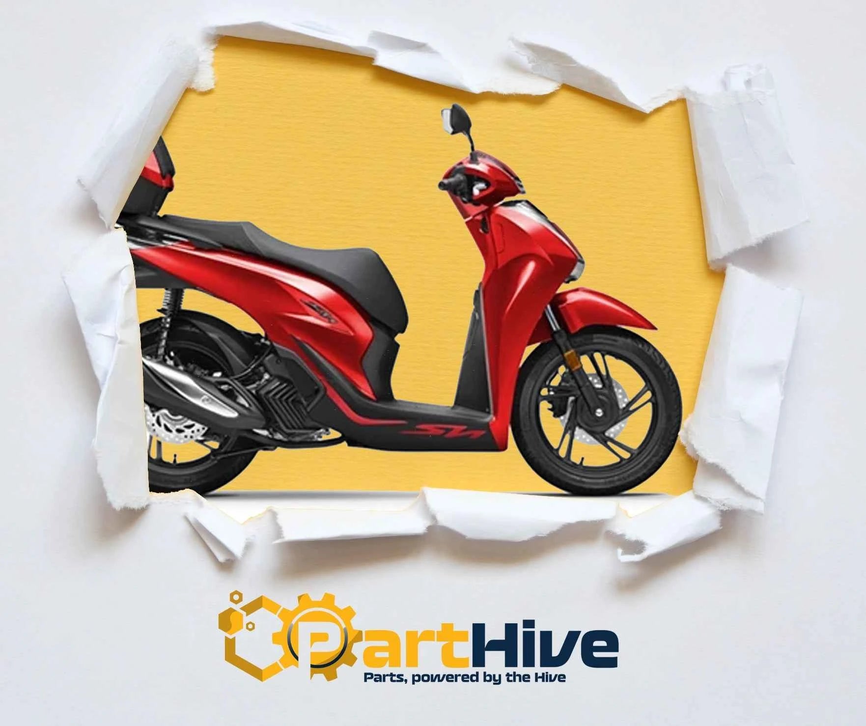 Fits Honda SH125i Belly Cover Left Floor Side 64322-K0R-V00ZB 2020-2024 Matte Black