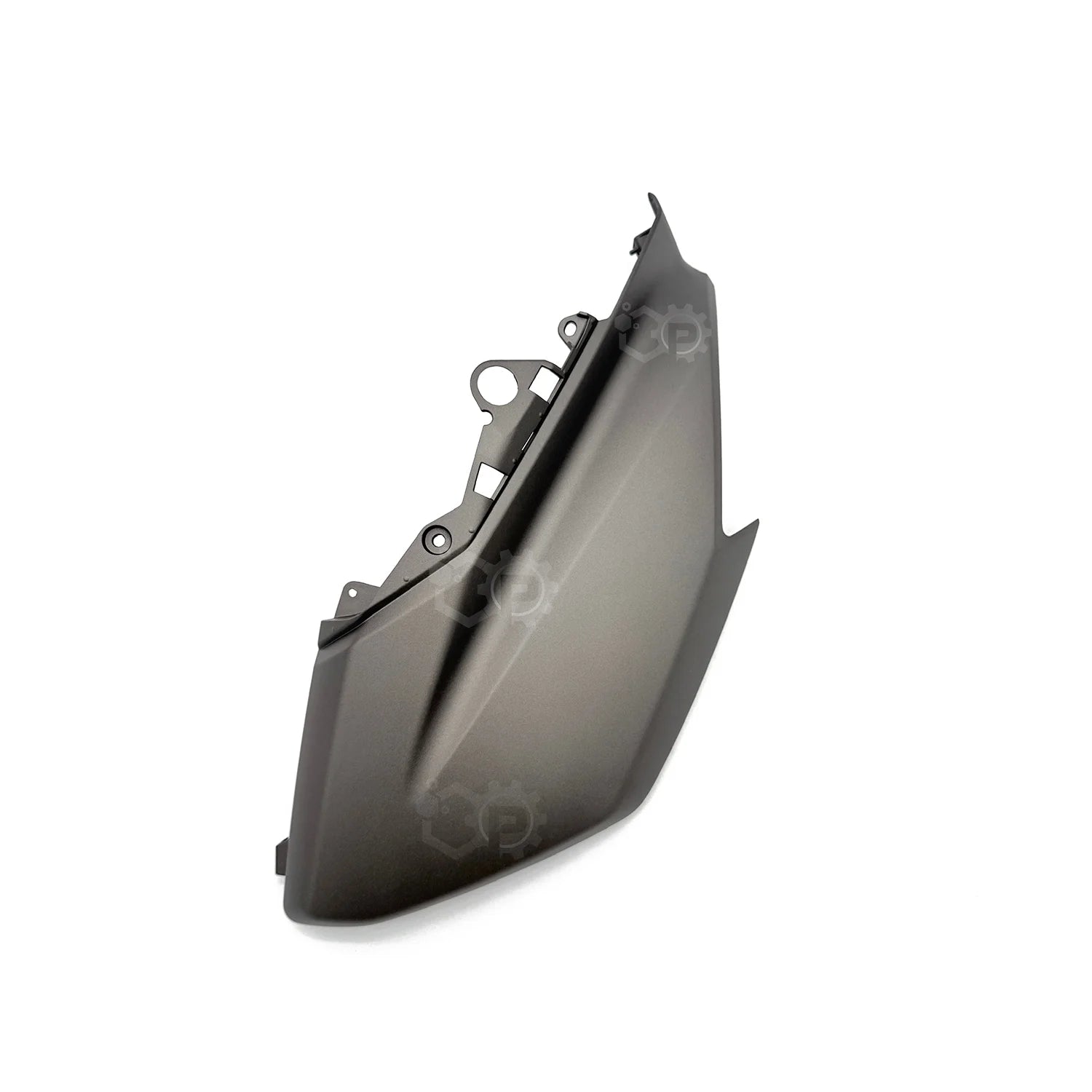 Motorcycle fairing on a white background