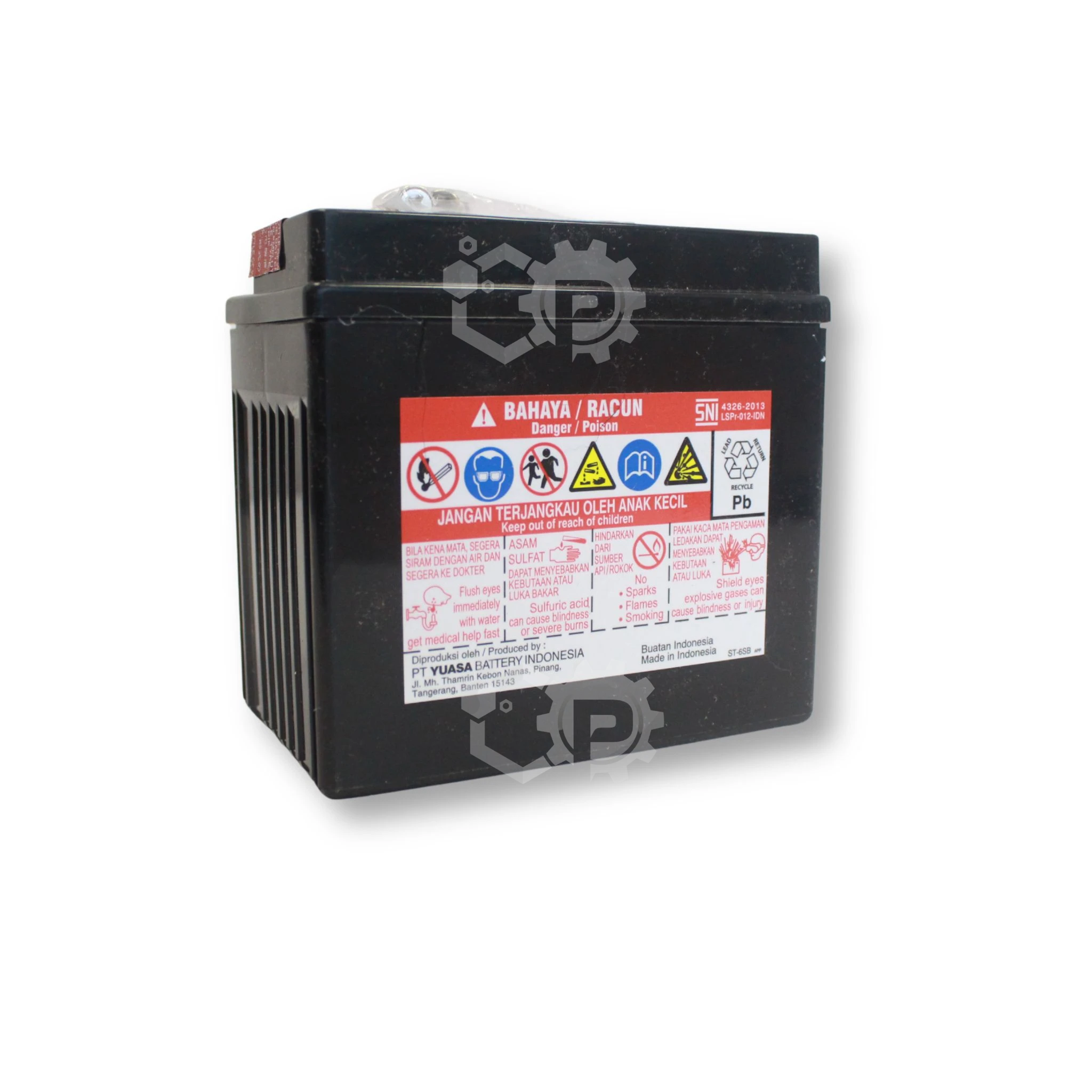Original Yuasa Vision 110 Battery Assy (YTZ6V-YU-5) | 2017-2020