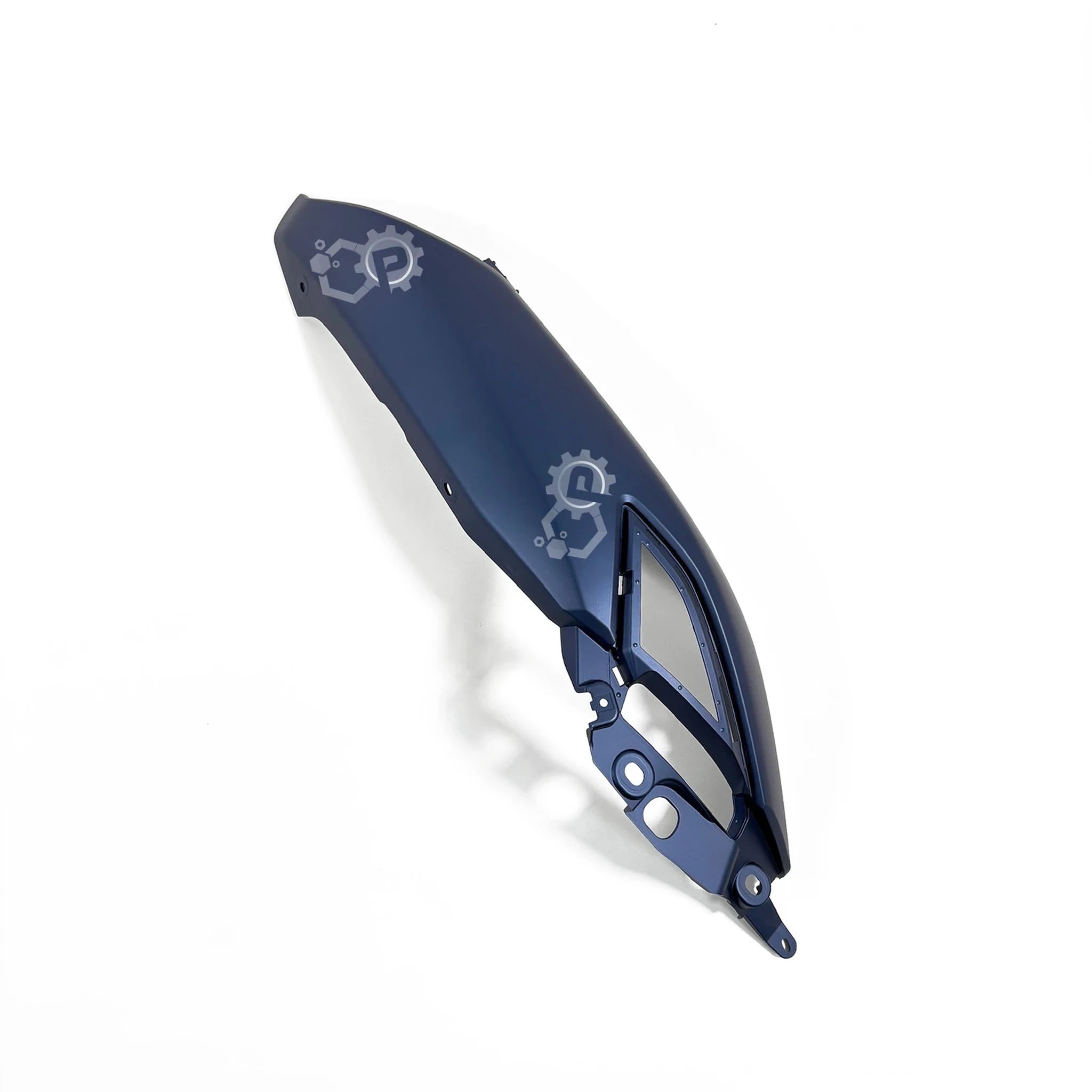 Original Yamaha NMAX 125 Right Side Rear Cover Navy (B6H-F1721-00-P4) | 2021-2024