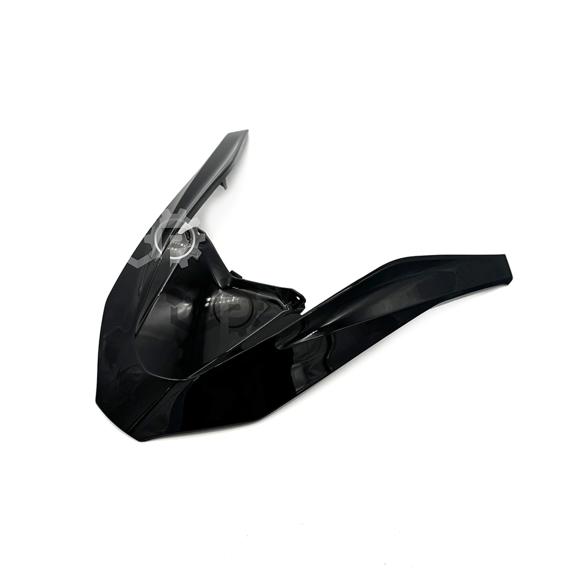 Original Honda PCX 125 Front V-Shape Grill Fairing Panel, Black (64305-K1Z-J10ZN) | 2021-2024