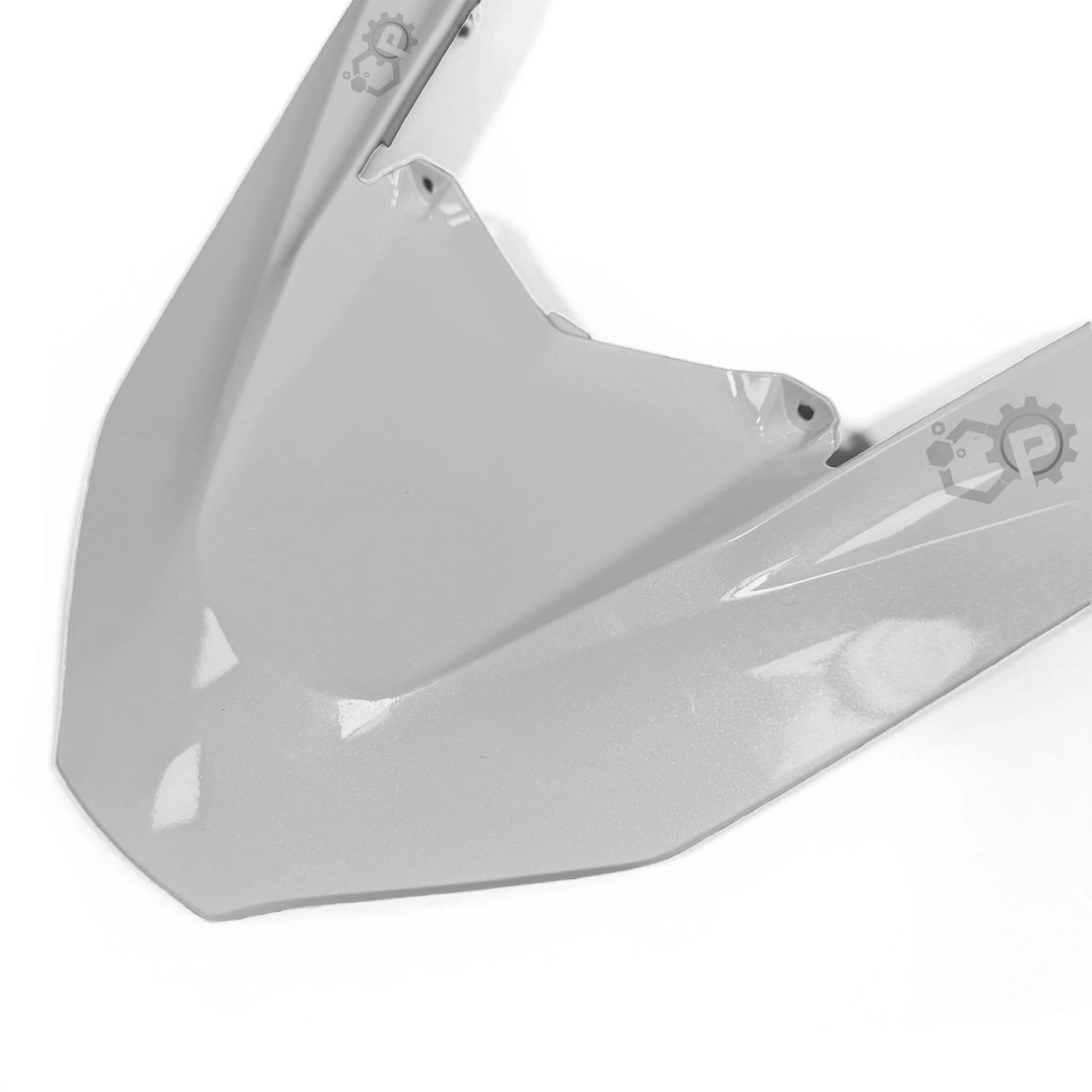 Original Honda PCX 125 Front V-Shape Grill Fairing Panel White (64305-K1Z-J10ZS) | 2021-2024