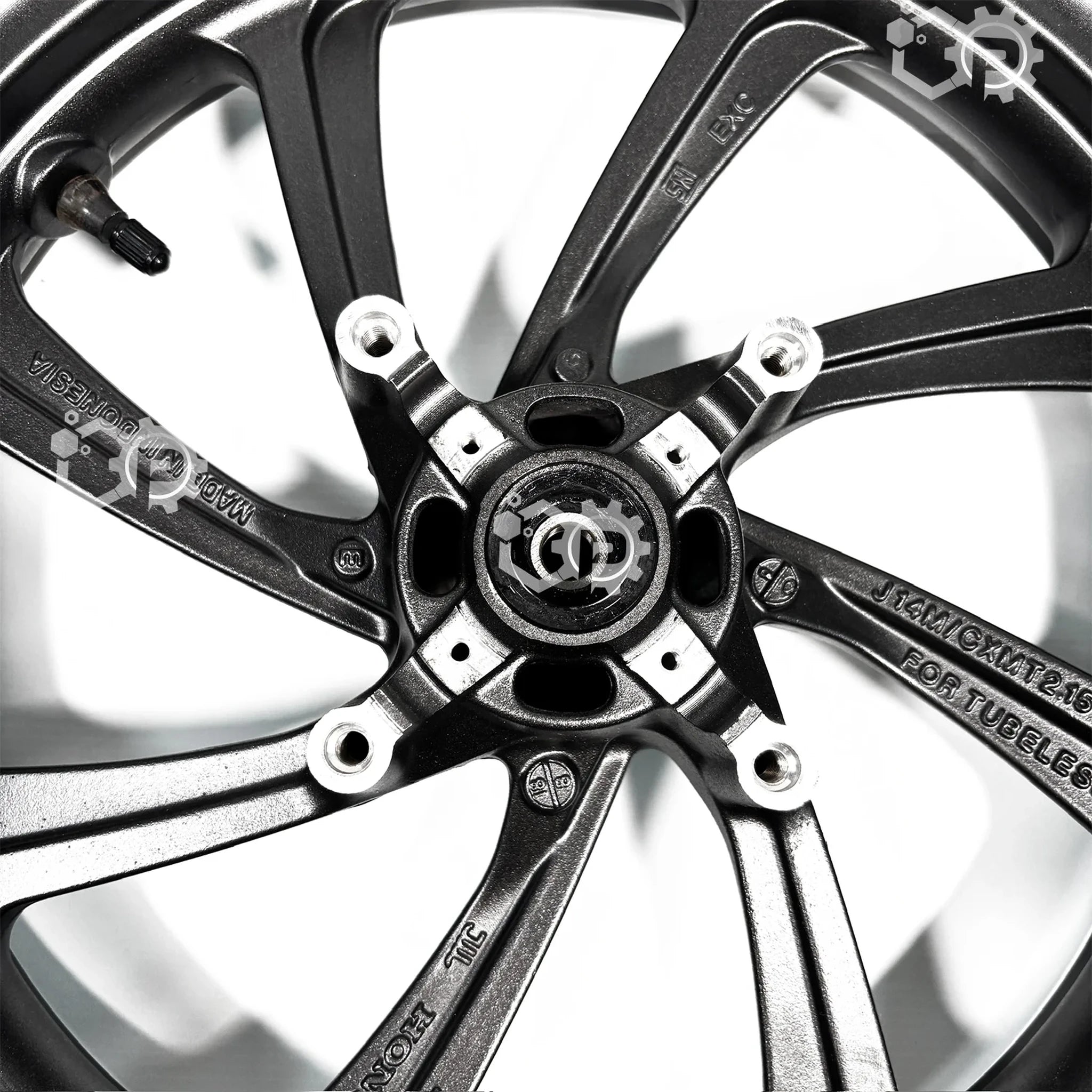 Original Honda PCX 125 Front Wheel Rim Black (44650-K97-N10ZA) | 2018-2020