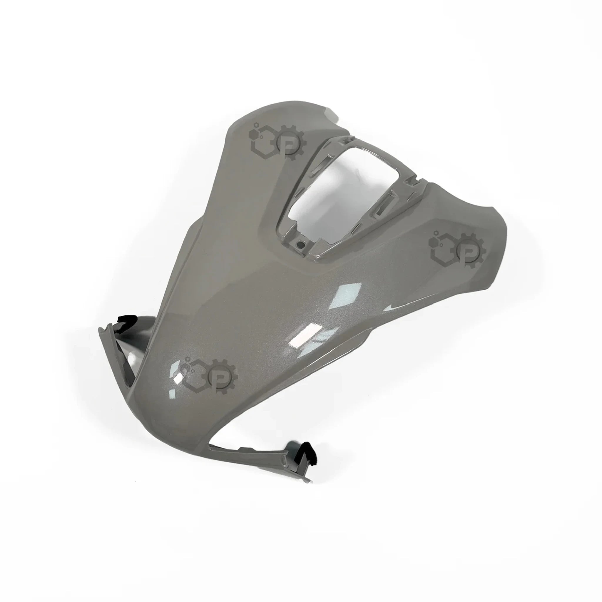 Aftermarket Honda Vision 110 Front Centre Cover Nardo Grey (64302-K2C-V00ZP) | 2021-2025