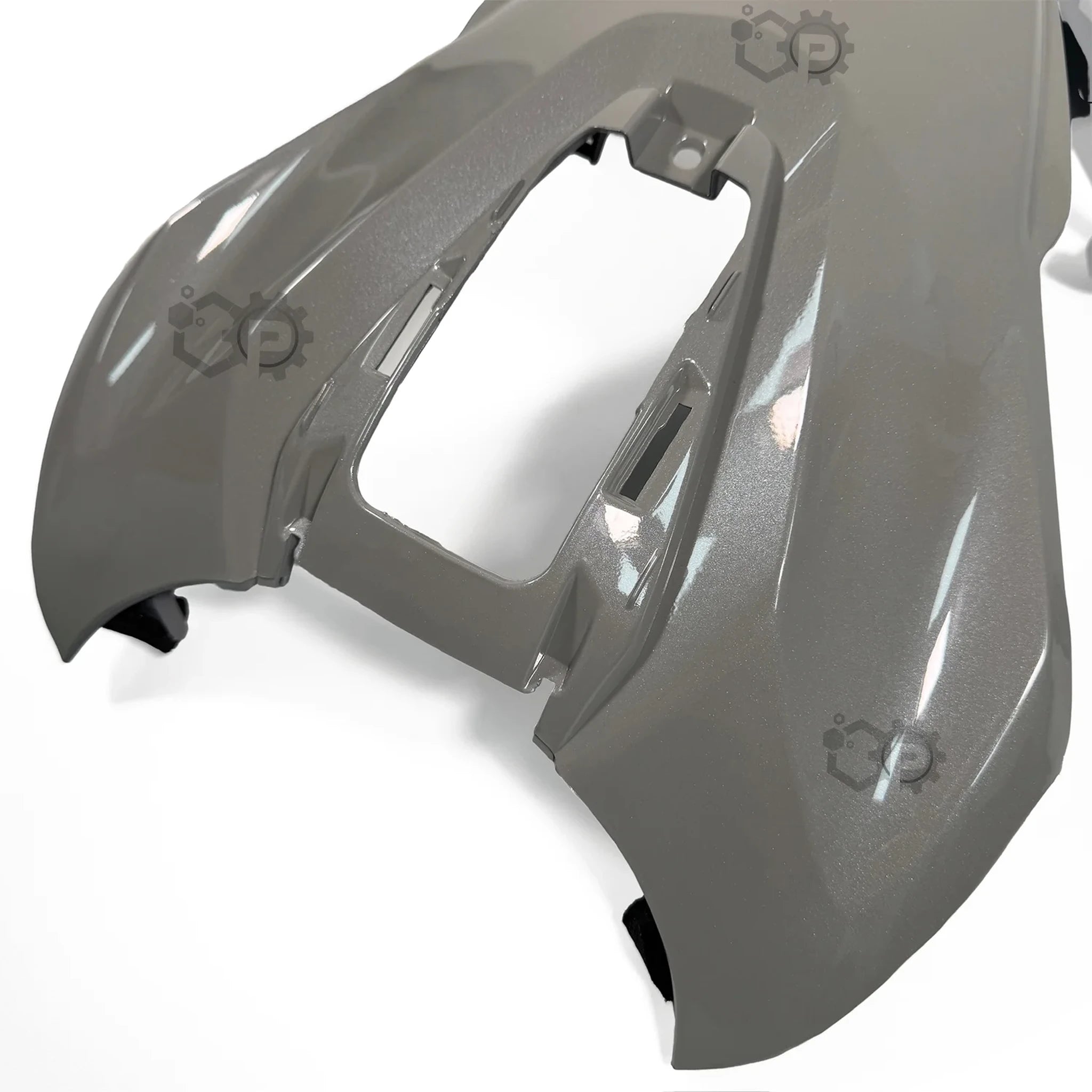 Aftermarket Honda Vision 110 Front Centre Cover Nardo Grey (64302-K2C-V00ZP) | 2021-2025