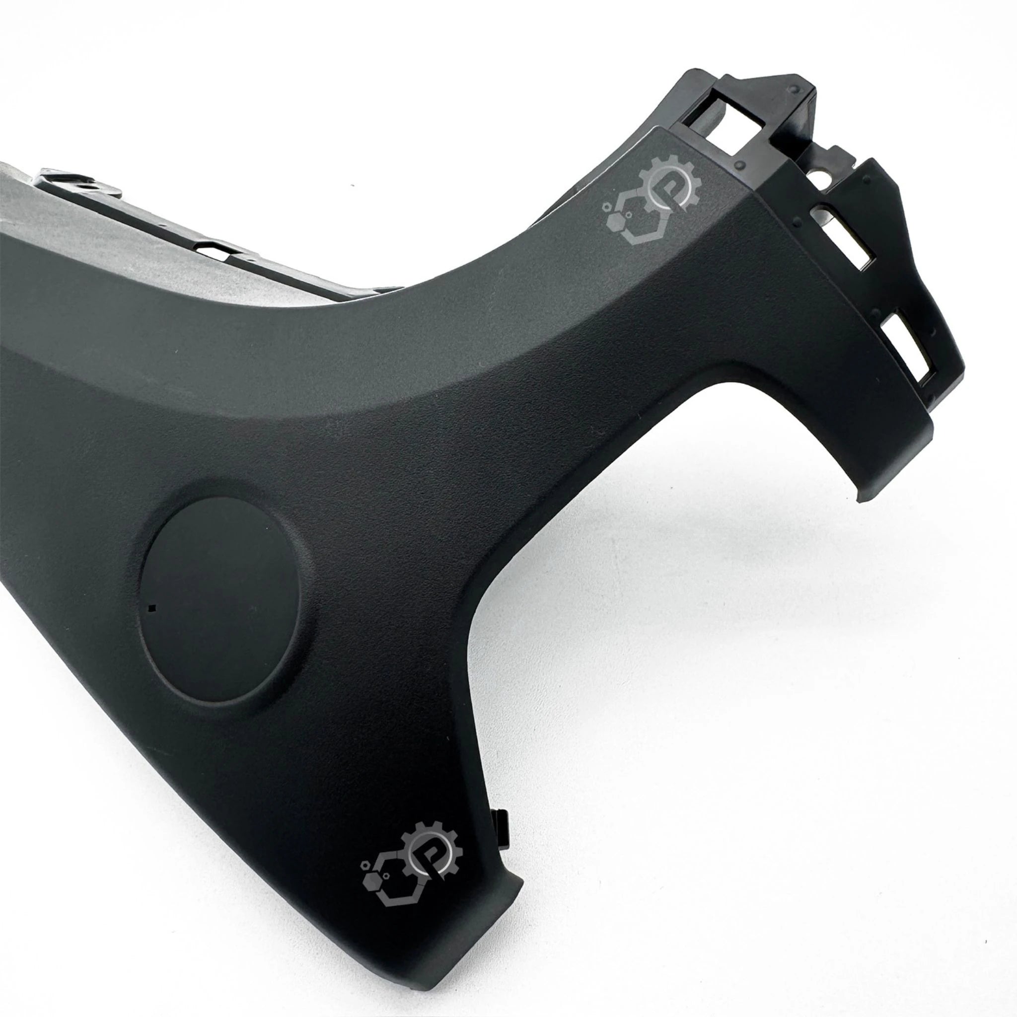 Original Yamaha NMAX 125 Left Front Side Leg Shield Under Indicator Panel Black (B6H-F835U-00) | 2021-2024