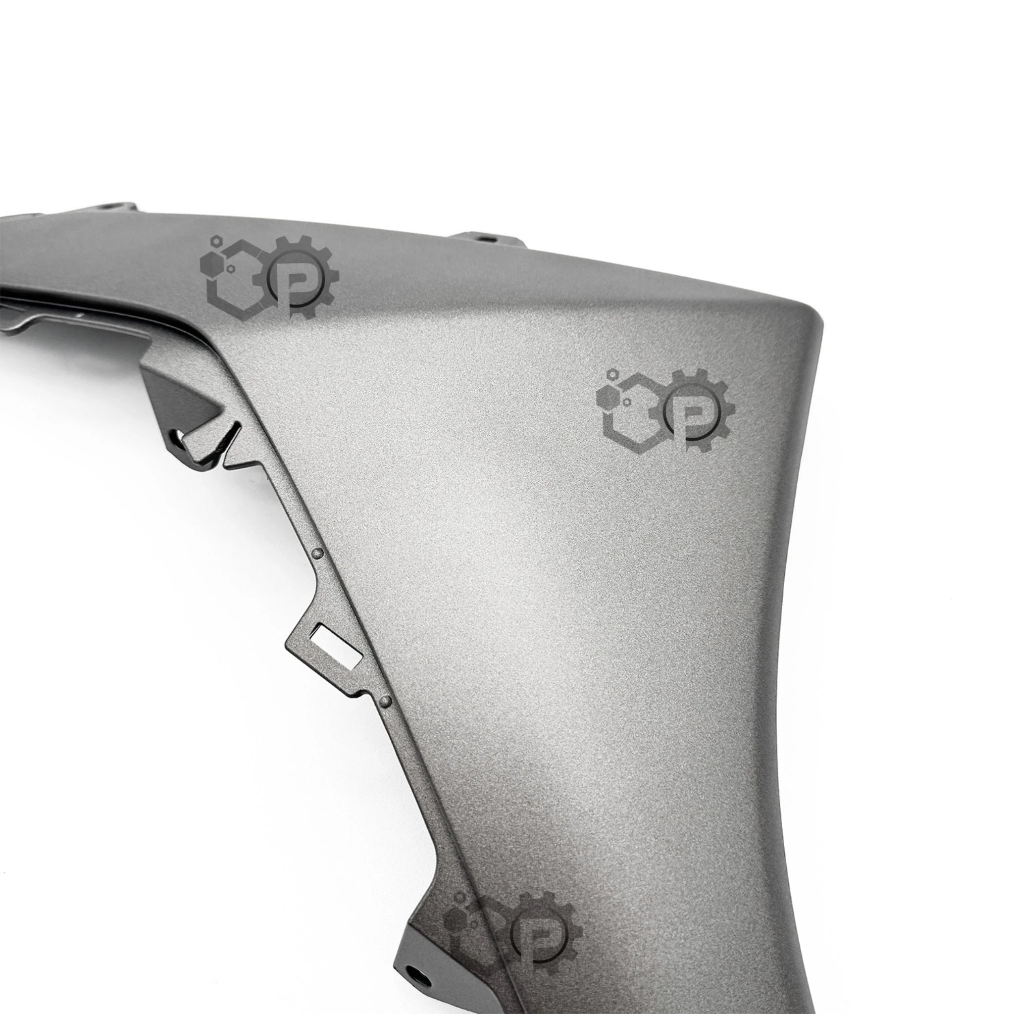 Original Yamaha NMAX 125 Left Front Side Lower Mole Cover, Grey (B6H-F171L-00-P1) | 2021–2024