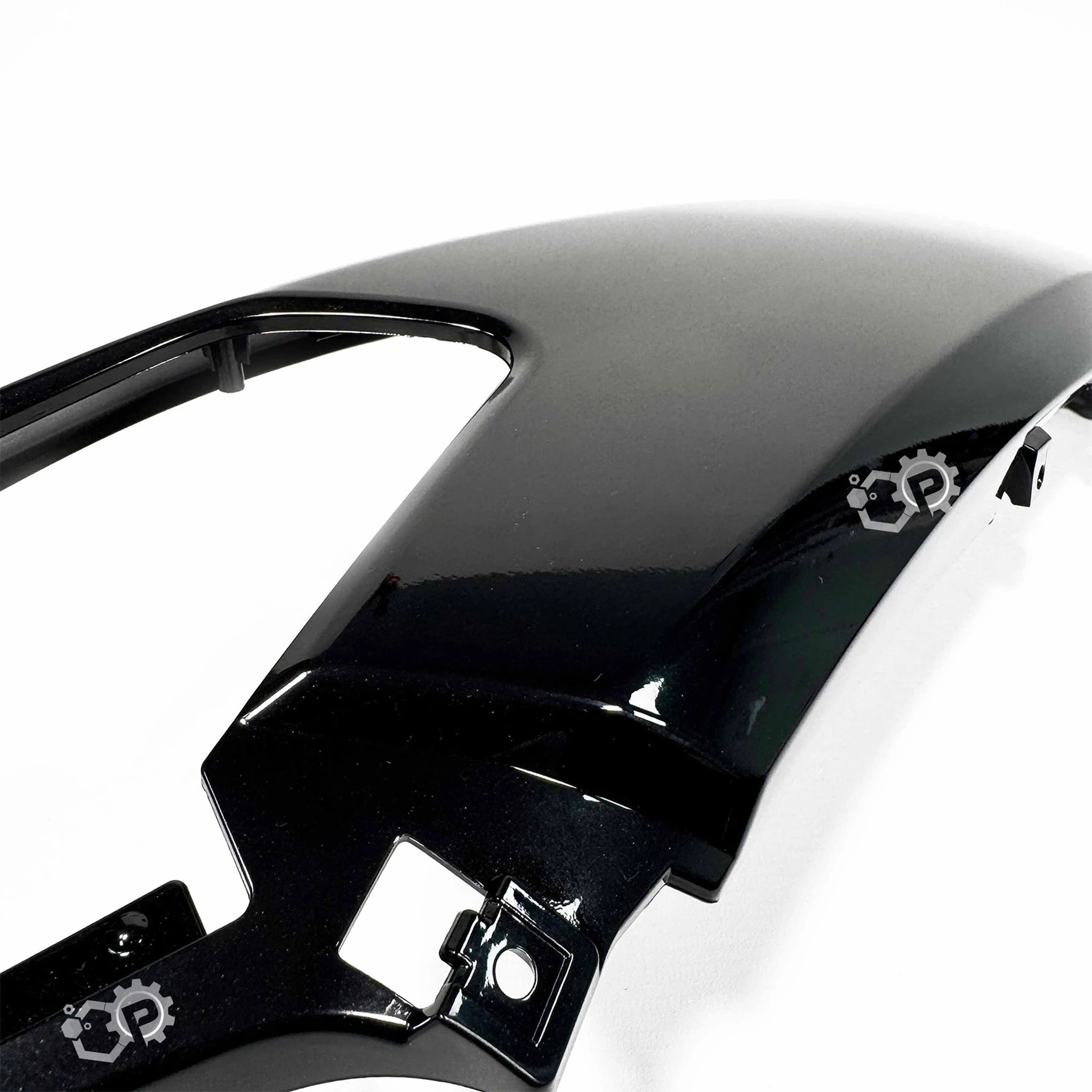 Original Yamaha NMAX 125 Left Side Rear Cover Black (2DP-F1711-00-P0) | 2015-2020