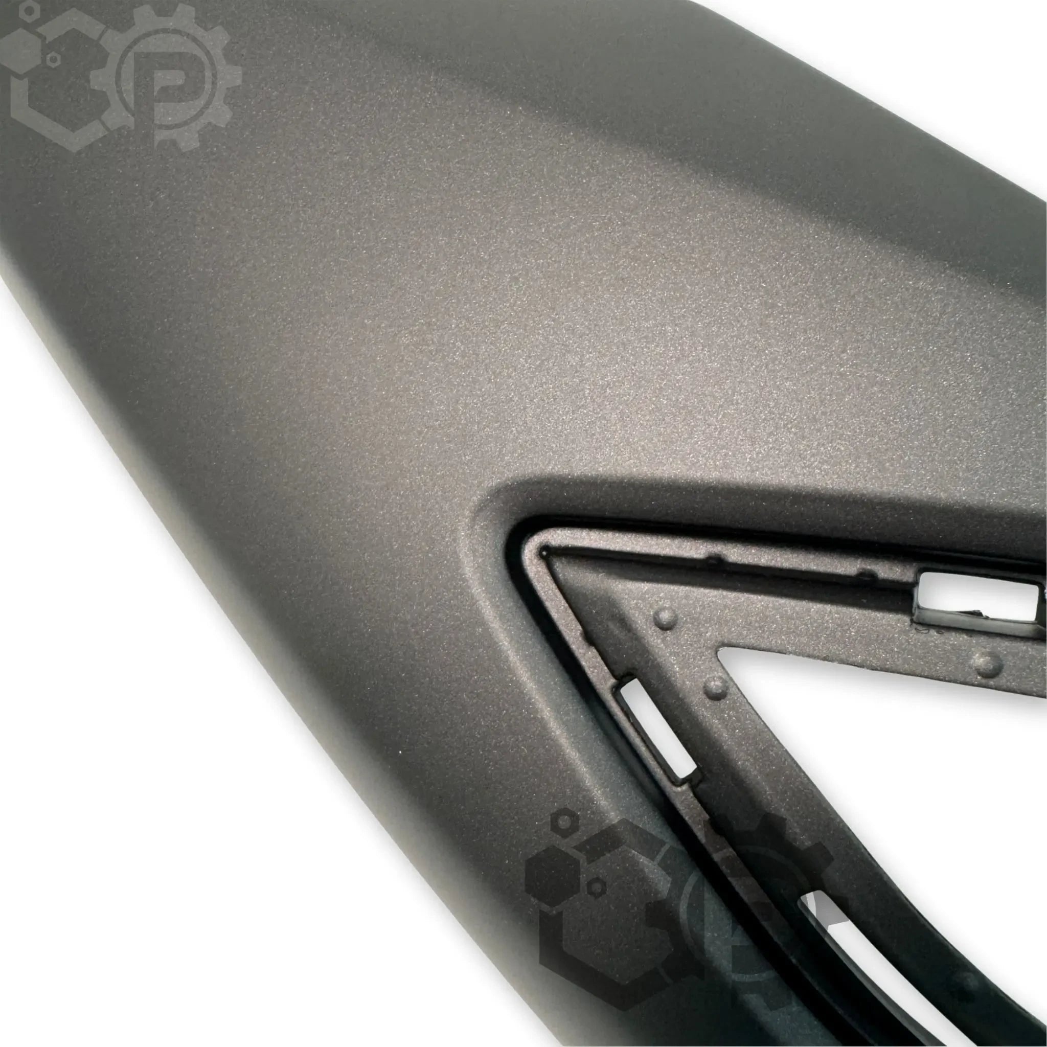 Original Yamaha NMAX 125 Left Side Rear Cover Matte Black (B6H-F1711-00-P3) | 2021-2024