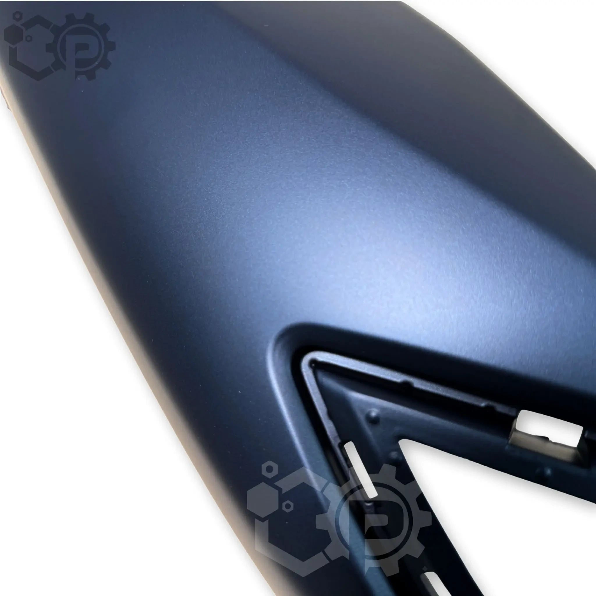 Original Yamaha NMAX 125 Left Side Rear Cover Navy (B6H-F1711-00-P4) | 2021-2024