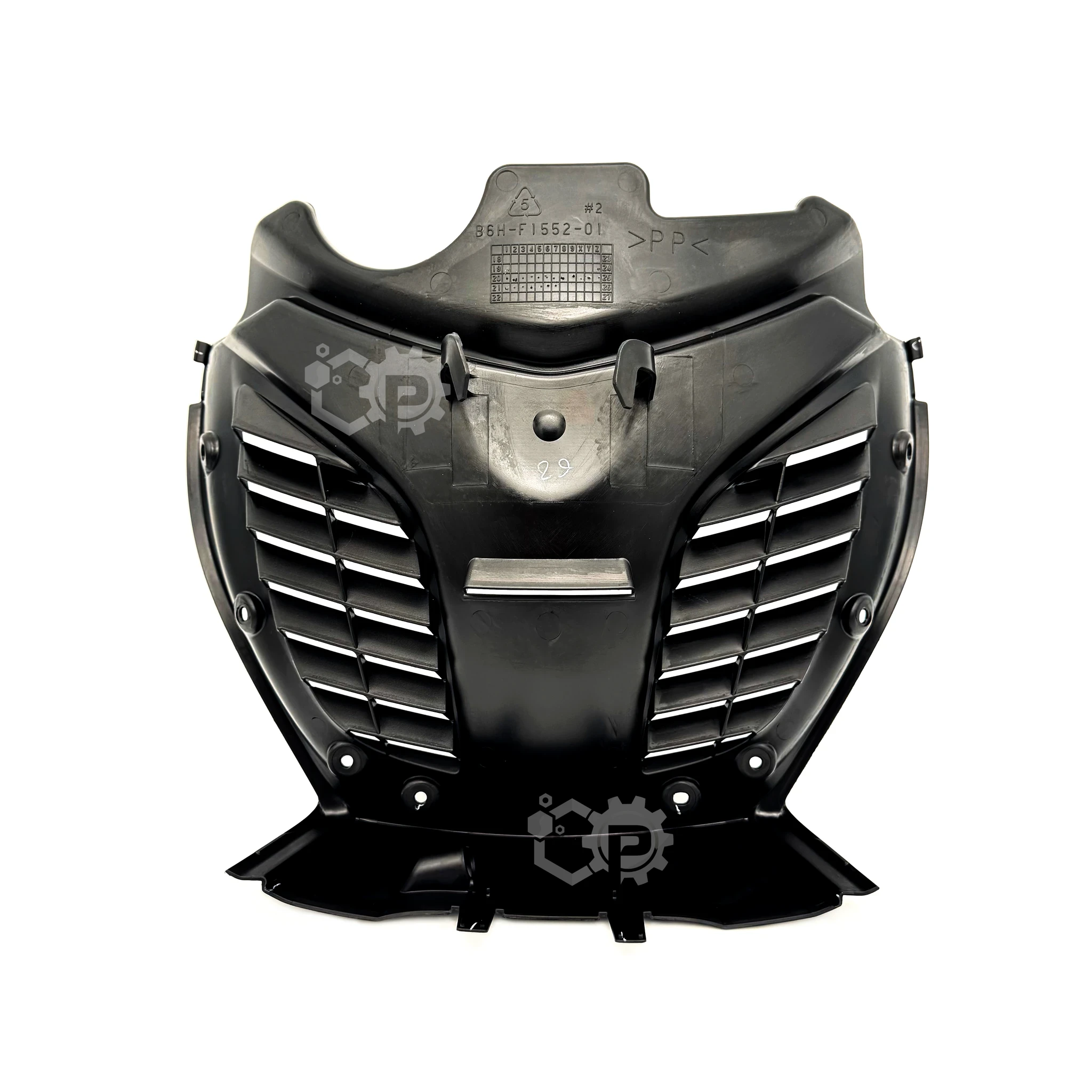 Original Yamaha NMAX 125 Radiator Grille Guard Inner Cover (B6H-F1552-01) | 2021–2024