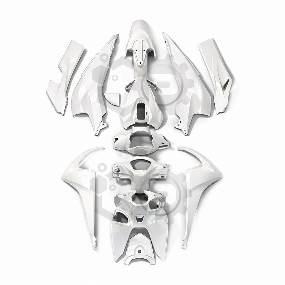 Fits Honda Vision Full Body Panel Fairing Set White Honda Vision NSC110 K2C-FULBOD-WHT 2021-2024 White