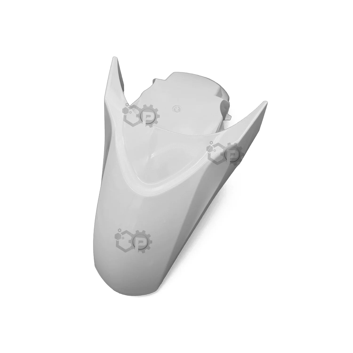 White pet muzzle on a white background