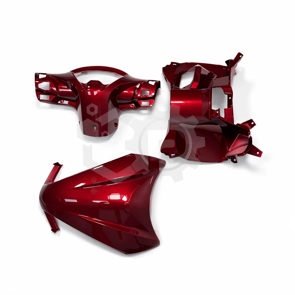Fits Honda Vision Full Body Panel Fairing Set Red Honda Vision NSC110 K44-FULBOD-RED 2017-2020 Red