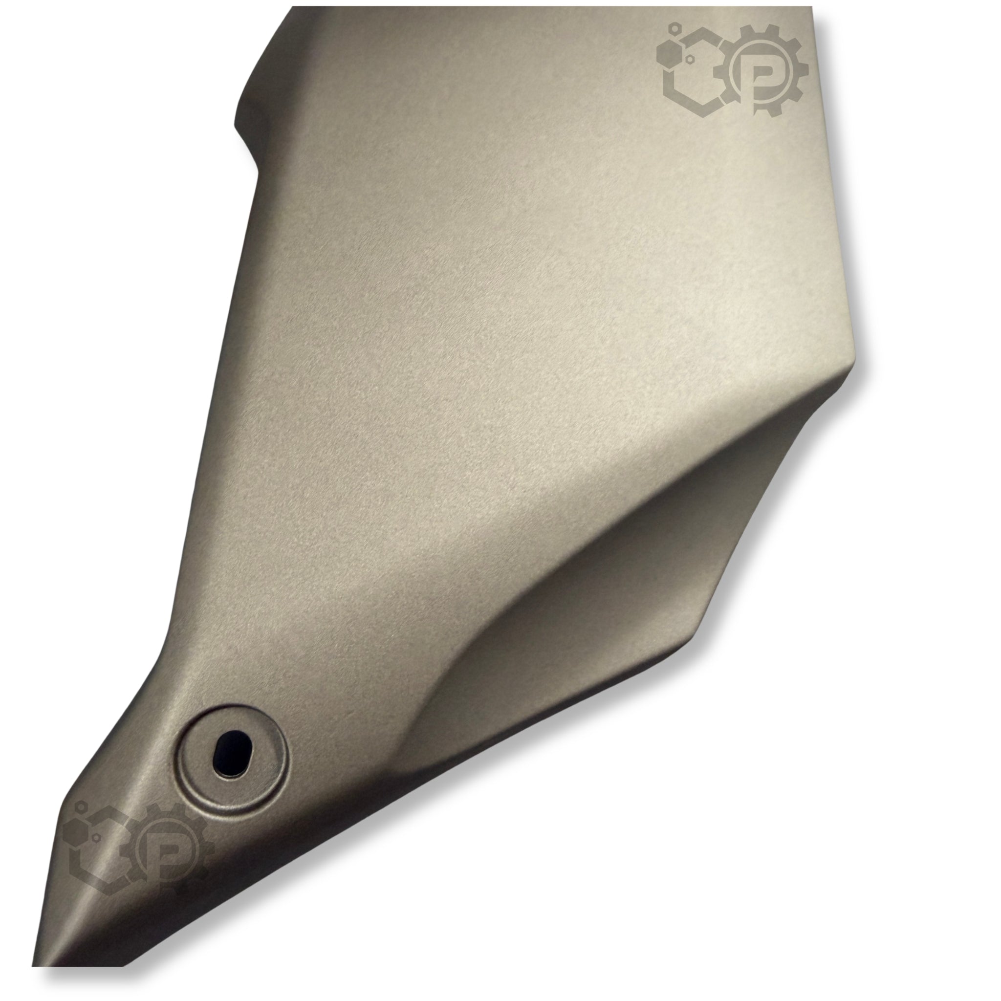 Original Yamaha NMAX 125 Right Side Long Cover Grey (B6H-F1741-00-P0) | 2021-2024