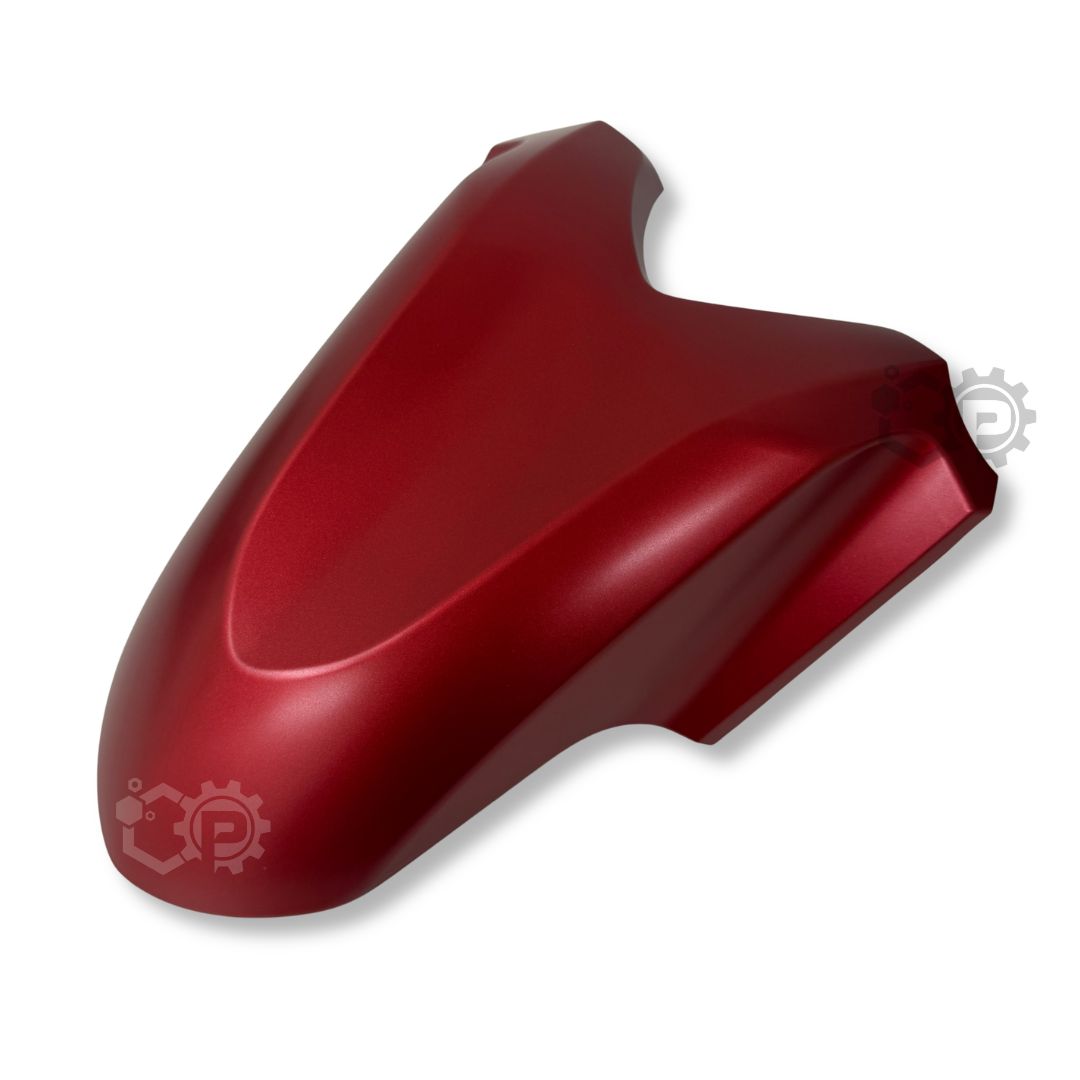 Aftermarket Honda Forza 125 Front Fender Mudguard Red (61110-K1B-D00ZP) | 2021-2025