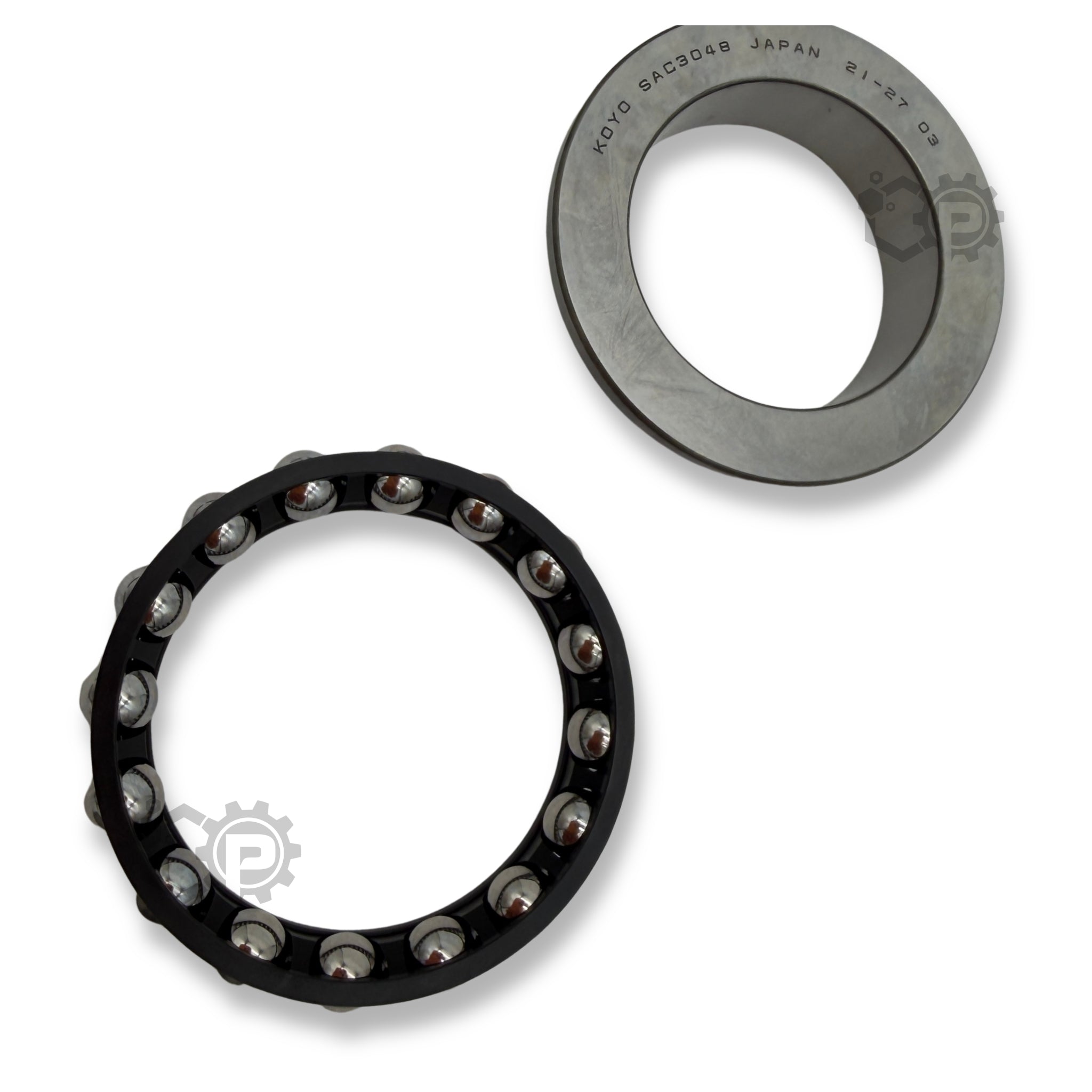 Original SKF NMAX 125 Steering Head Ball Bearing Kit Enduro (2DP-WF054-00, 2DP-WB015-00) | 2015-2026