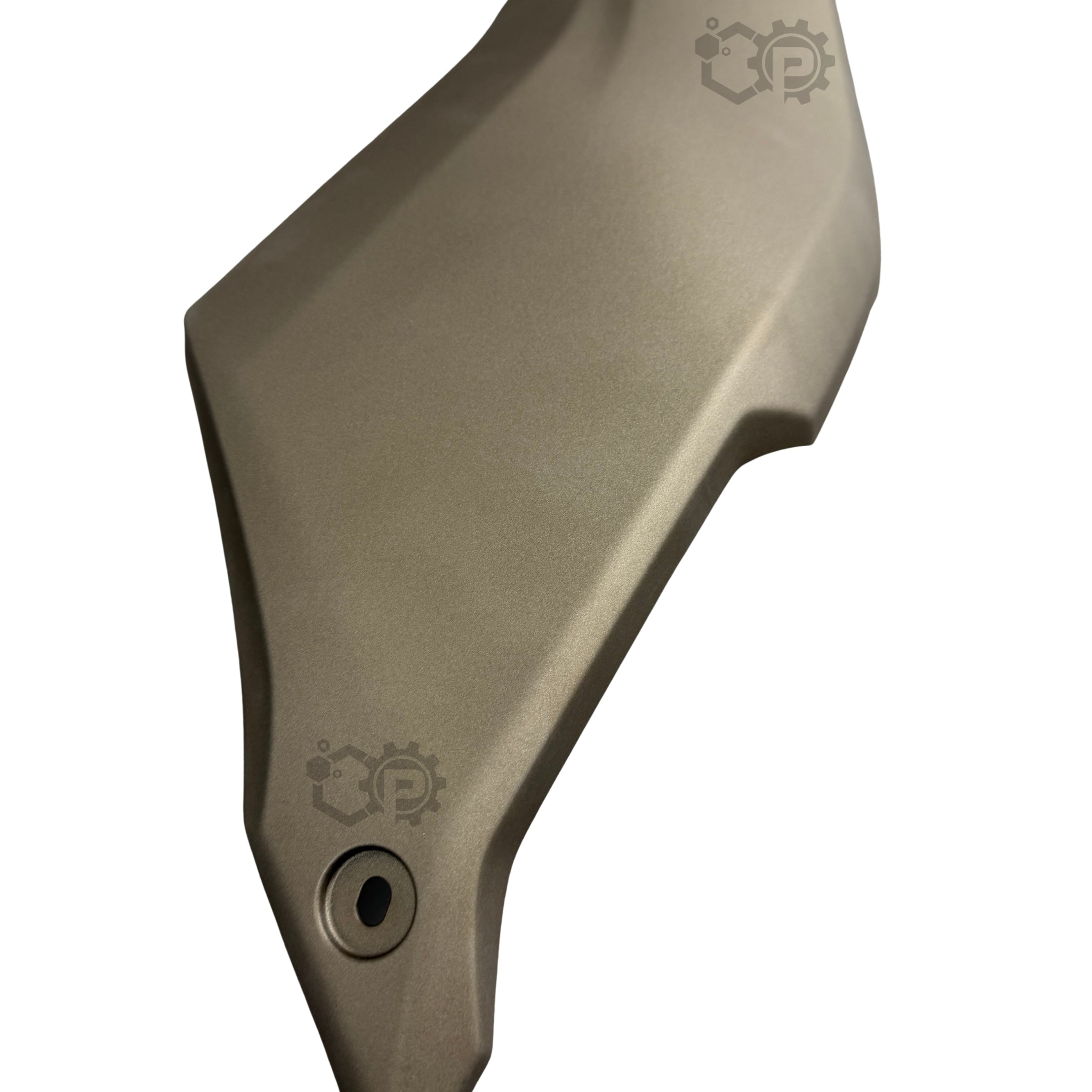 Original Yamaha NMAX 125 Left Side Long Cover Grey (B6H-F1731-00-P0) | 2021-2024
