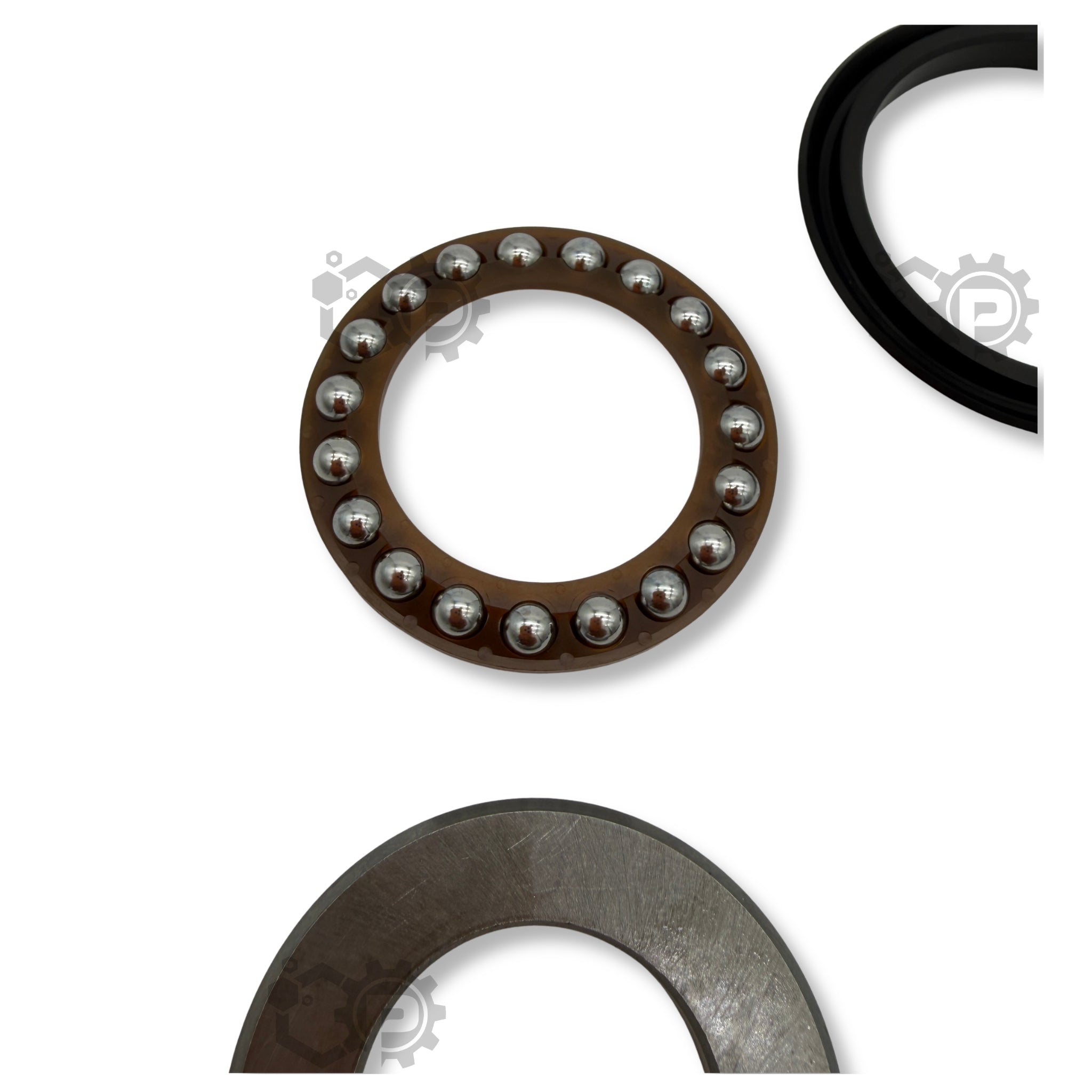 Original SKF NMAX 125 Steering Head Ball Bearing Kit Enduro (2DP-WF054-00, 2DP-WB015-00) | 2015-2026