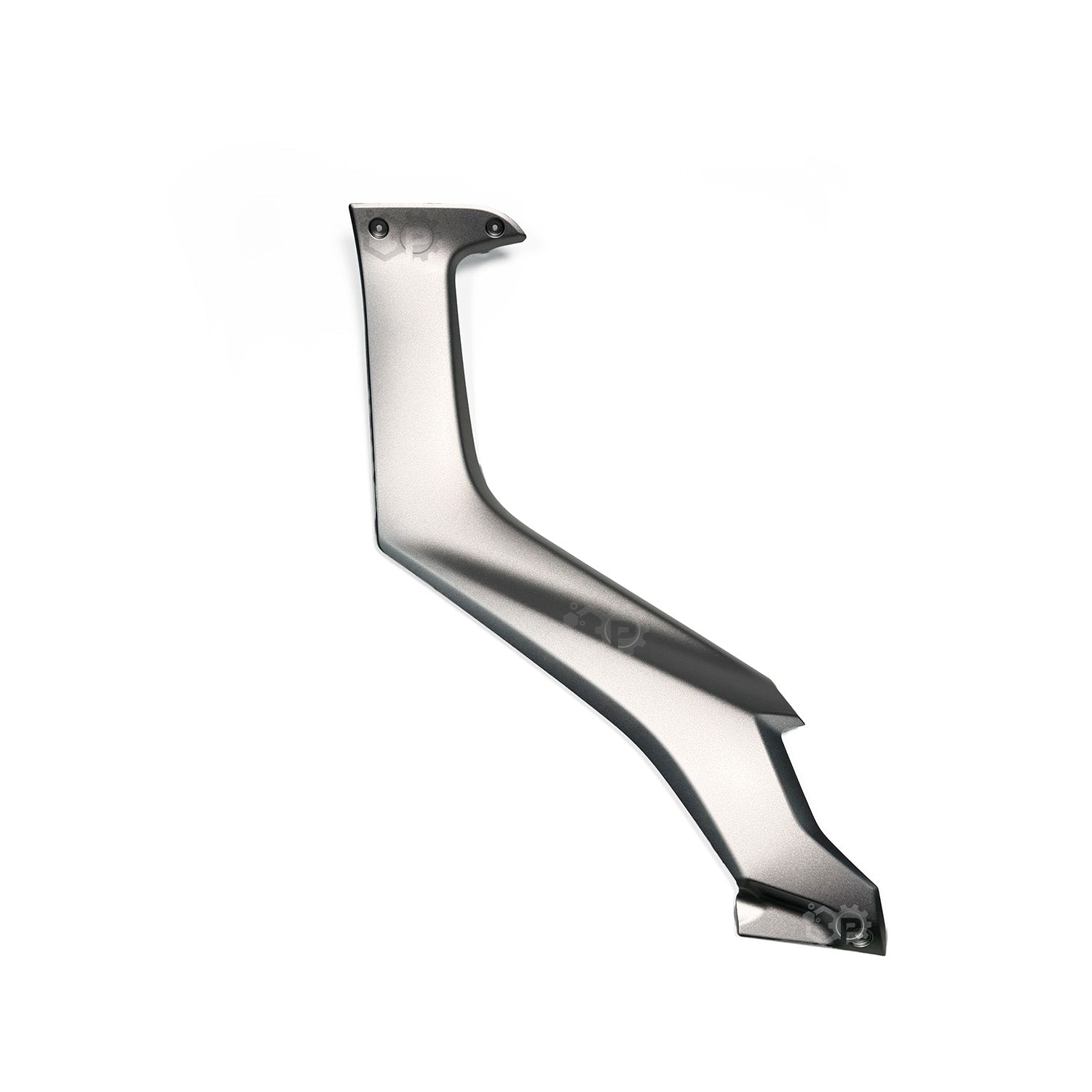 Metal bracket on a white background