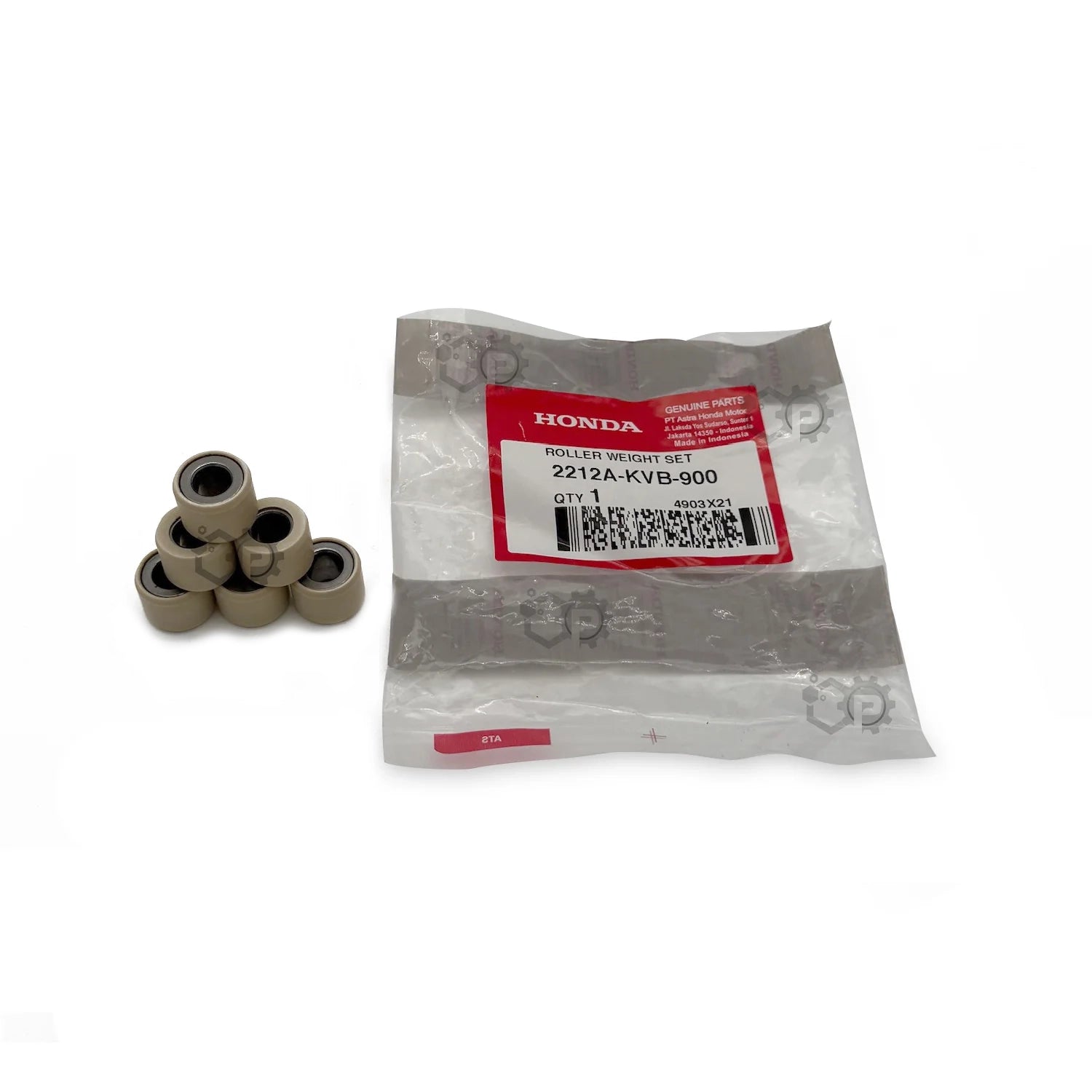 OEM Honda Vision Clutch Roller Weight Set 2212A-KVB-900 2011-2016  