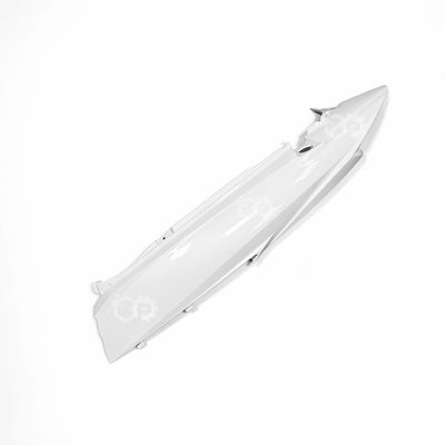 White motorcycle fairing on a white background