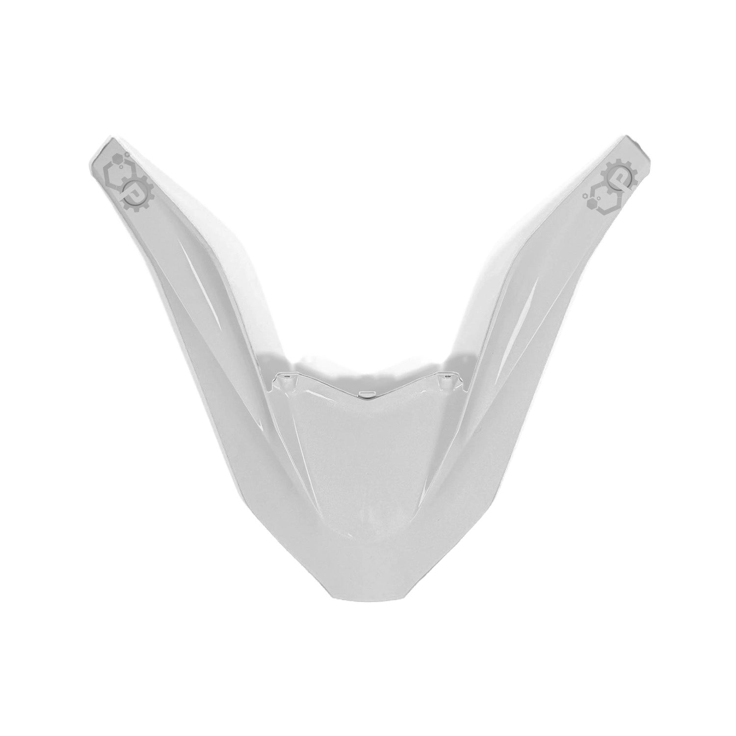 OEM Honda PCX125 Front V Shape Grill Fairing Panel 64305-K1Z-J10ZS 2021-2024 white 
