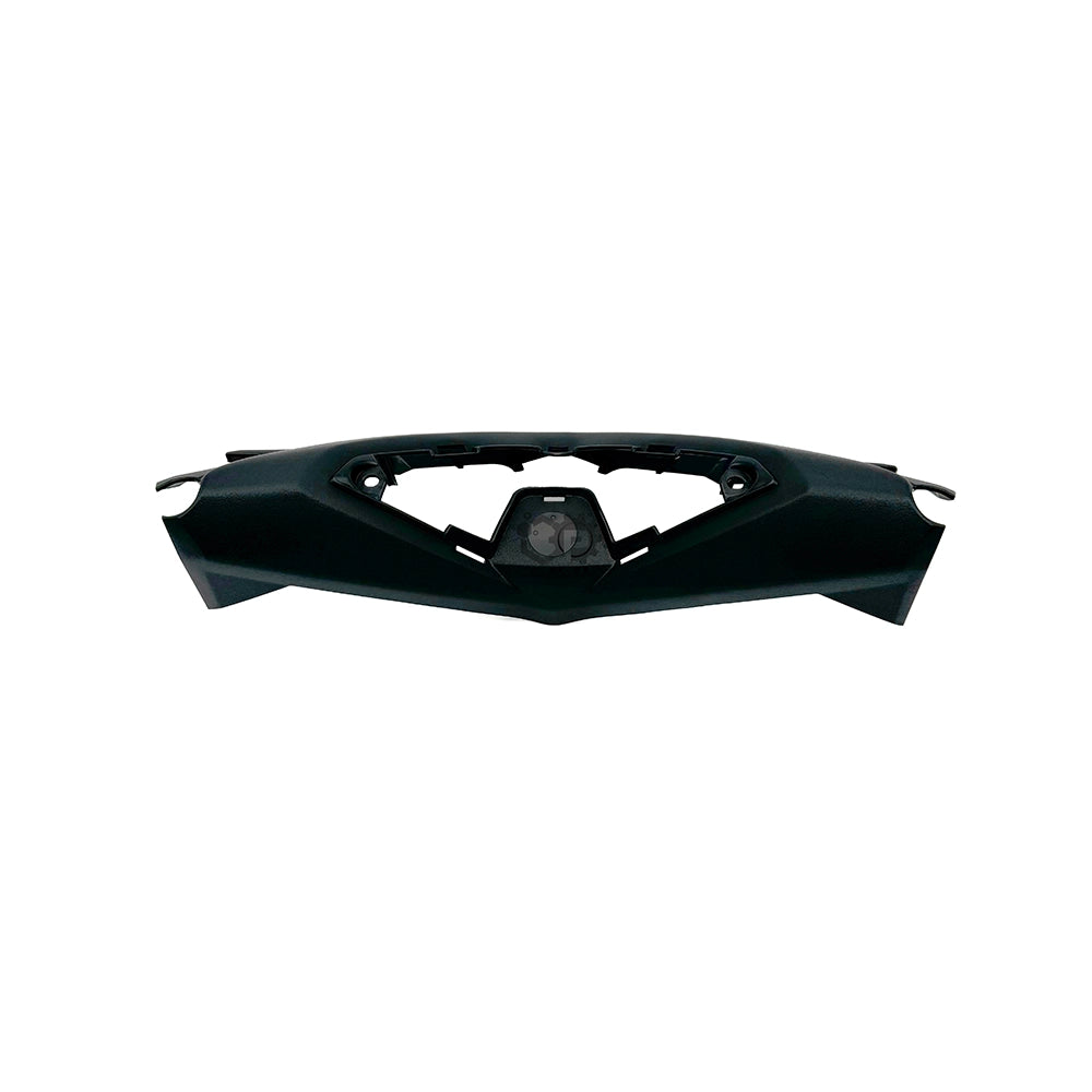Black handlebar cover on a white background