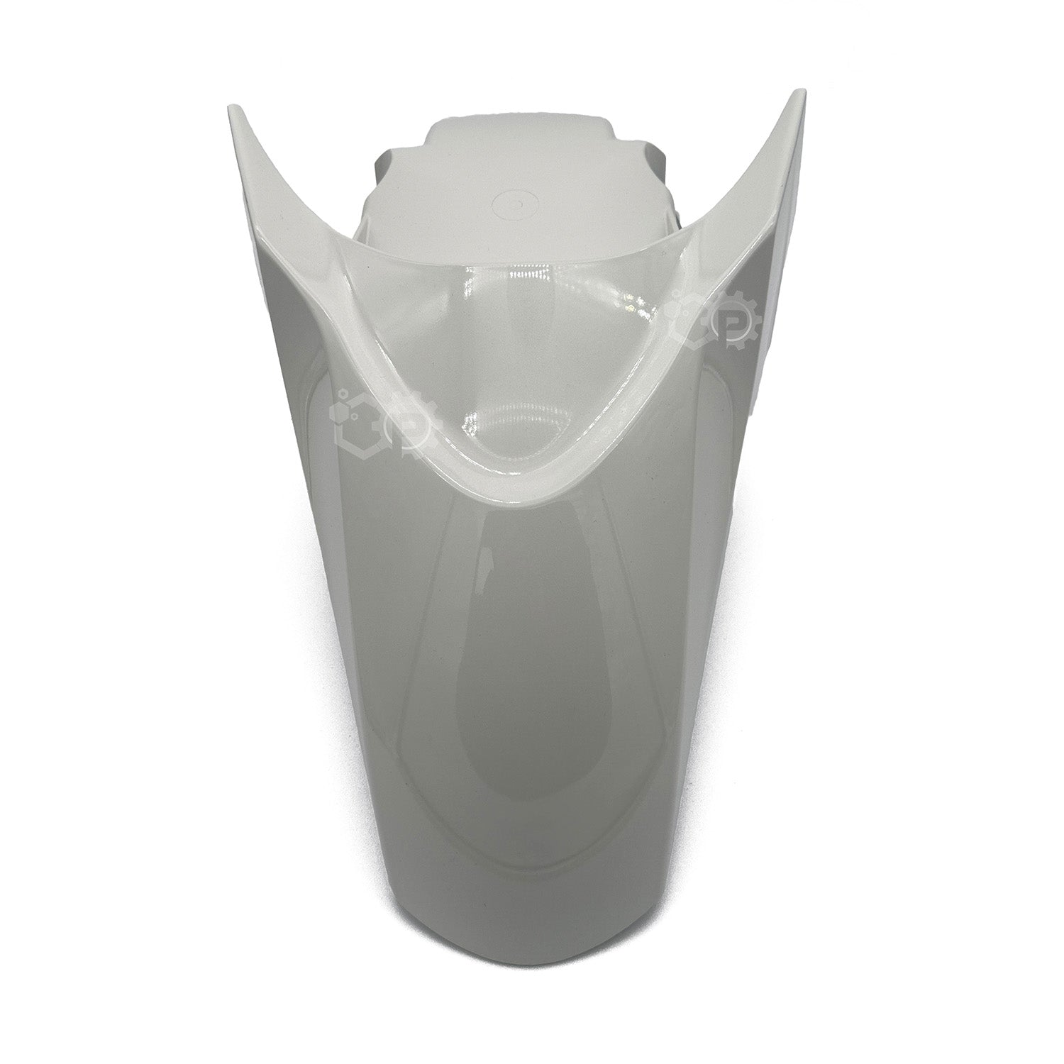 Motorcycle fairing on a white background