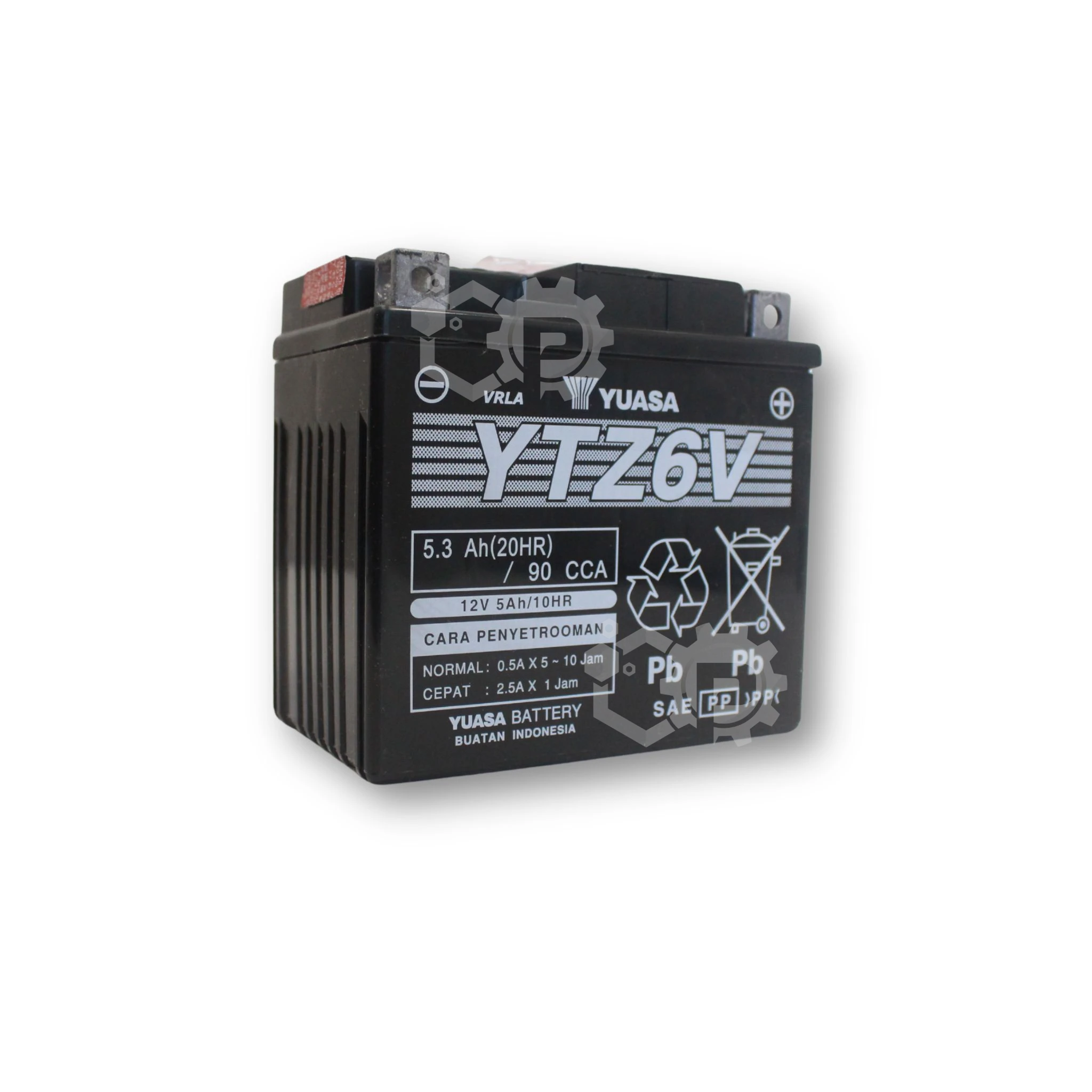 Original Yuasa Vision 110 Battery Assy (YTZ6V-YU-5) | 2017-2020