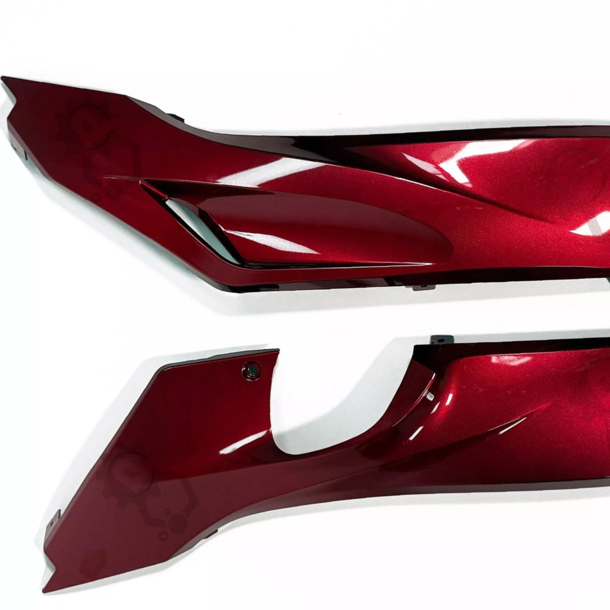 Aftermarket Honda Vision 110 Belly Cover Right Floor Side Red (83520-K2C-V00ZA) | 2021-2025