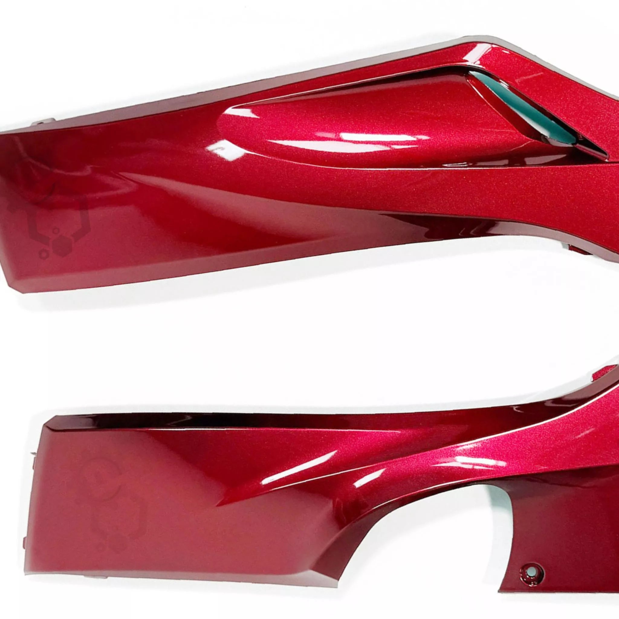 Aftermarket Honda Vision 110 Belly Cover Right Floor Side Red (83520-K2C-V00ZA) | 2021-2025