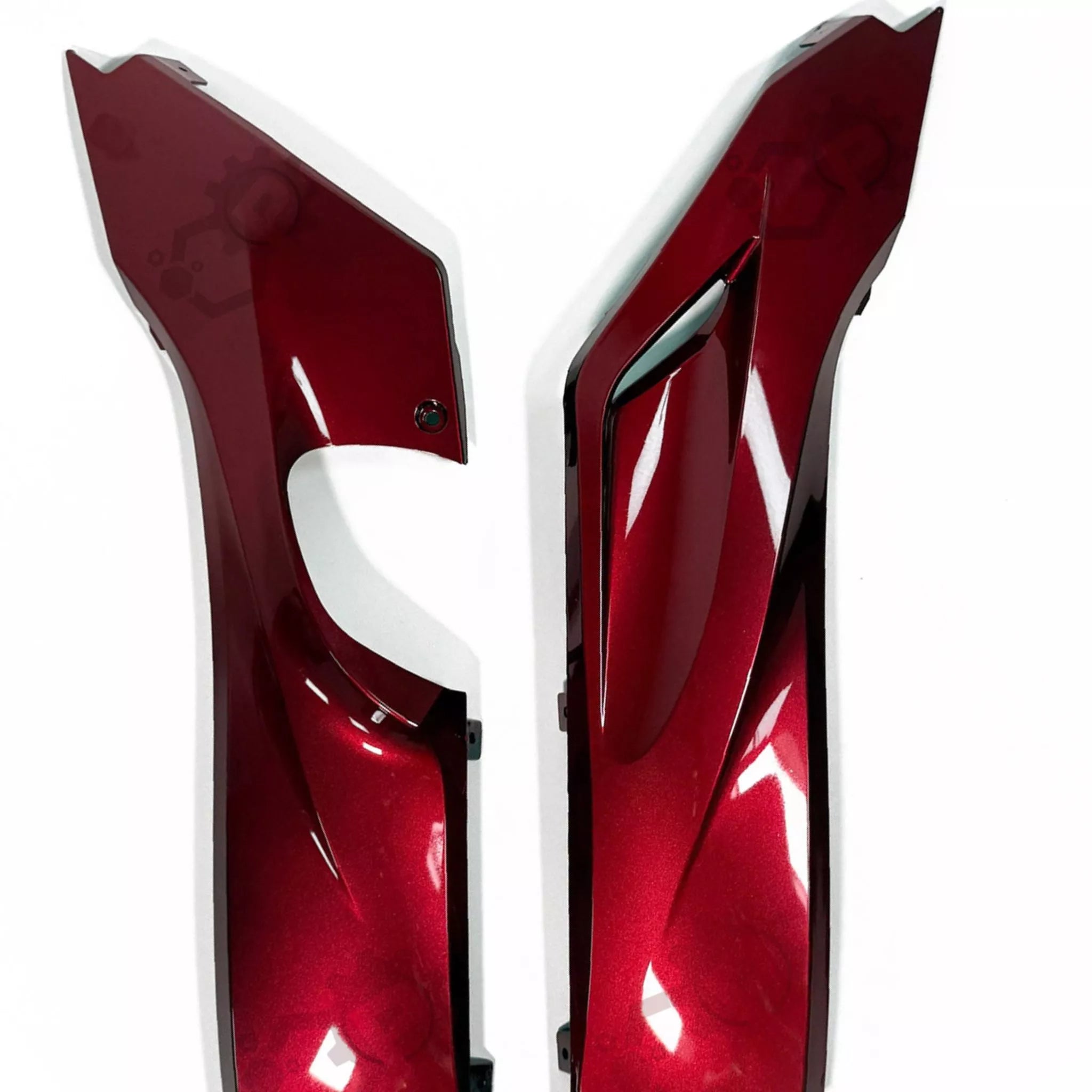 Aftermarket Honda Vision 110 Belly Cover Right Floor Side Red (83520-K2C-V00ZA) | 2021-2025