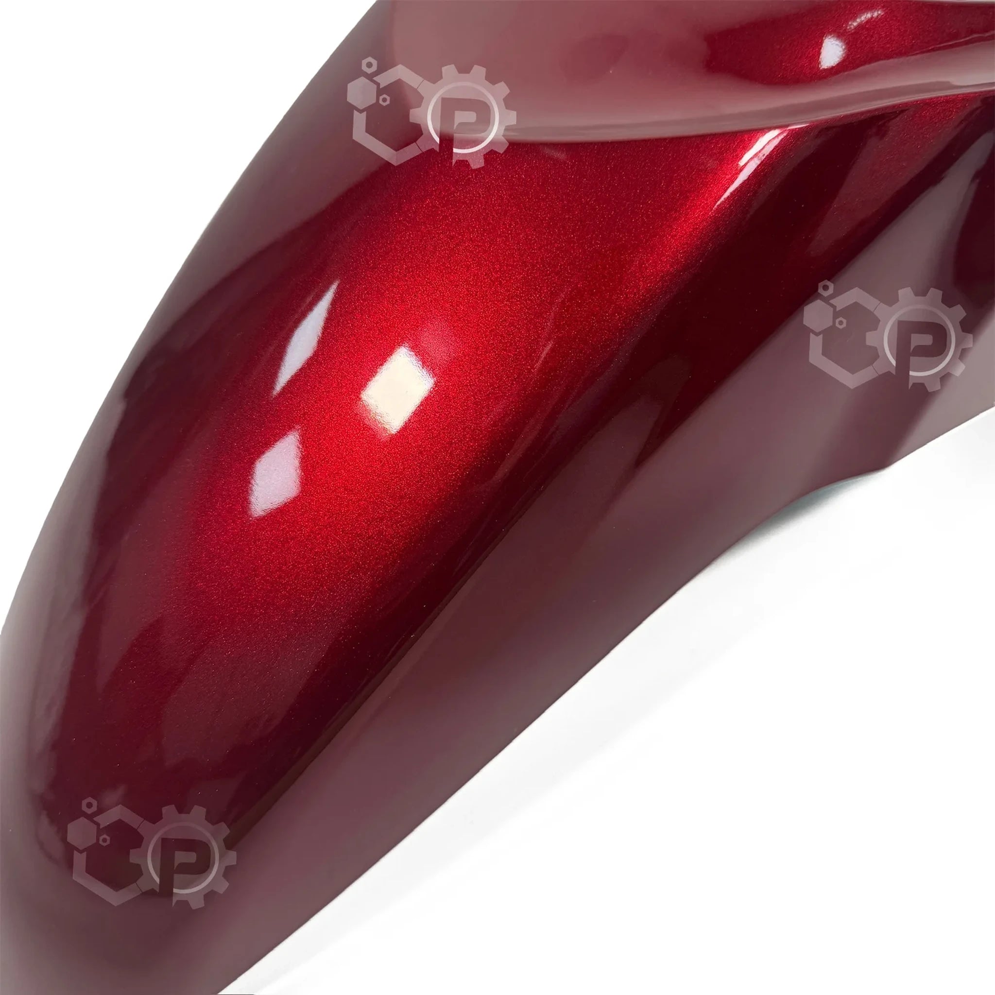Aftermarket Honda Vision 110 Front Fender Mudguard Red (61100-K2C-V30R) | 2021-2024
