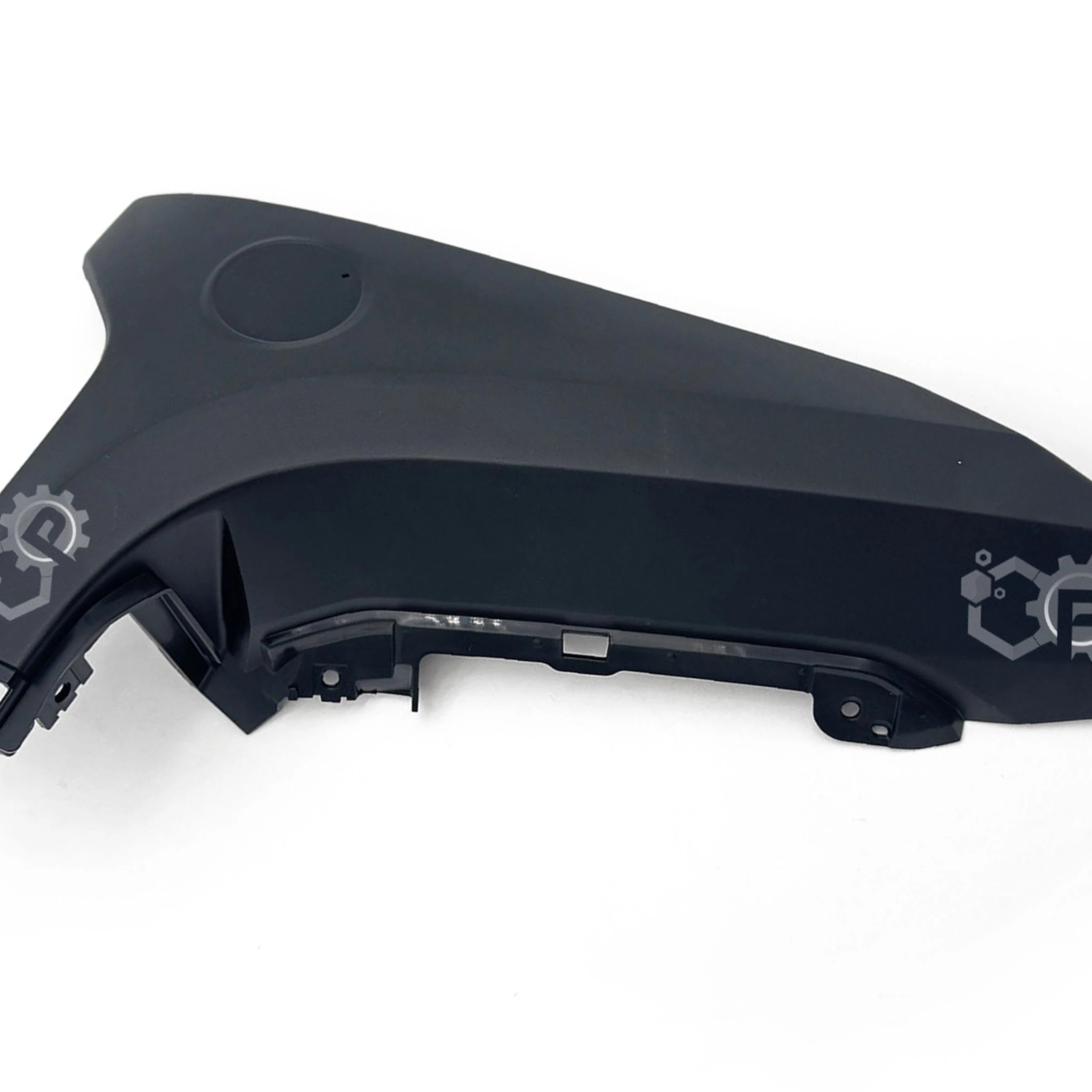 Original Yamaha NMAX 125 Left Front Side Leg Shield Under Indicator Panel Black (B6H-F835U-00) | 2021-2024