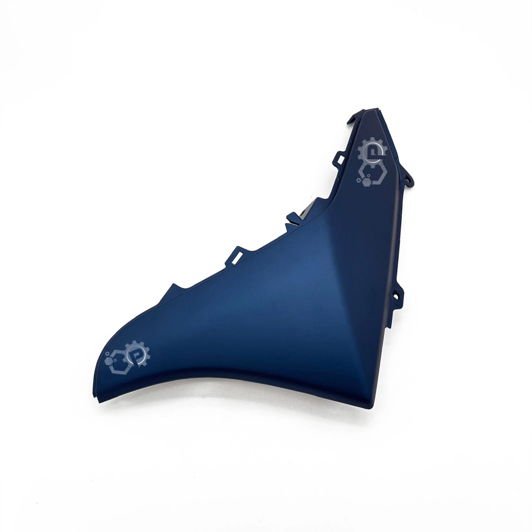 Original Yamaha NMAX 125 Left Front Side Lower Mole Cover Navy (B6H-F171L-00-P4) | 2021-2024