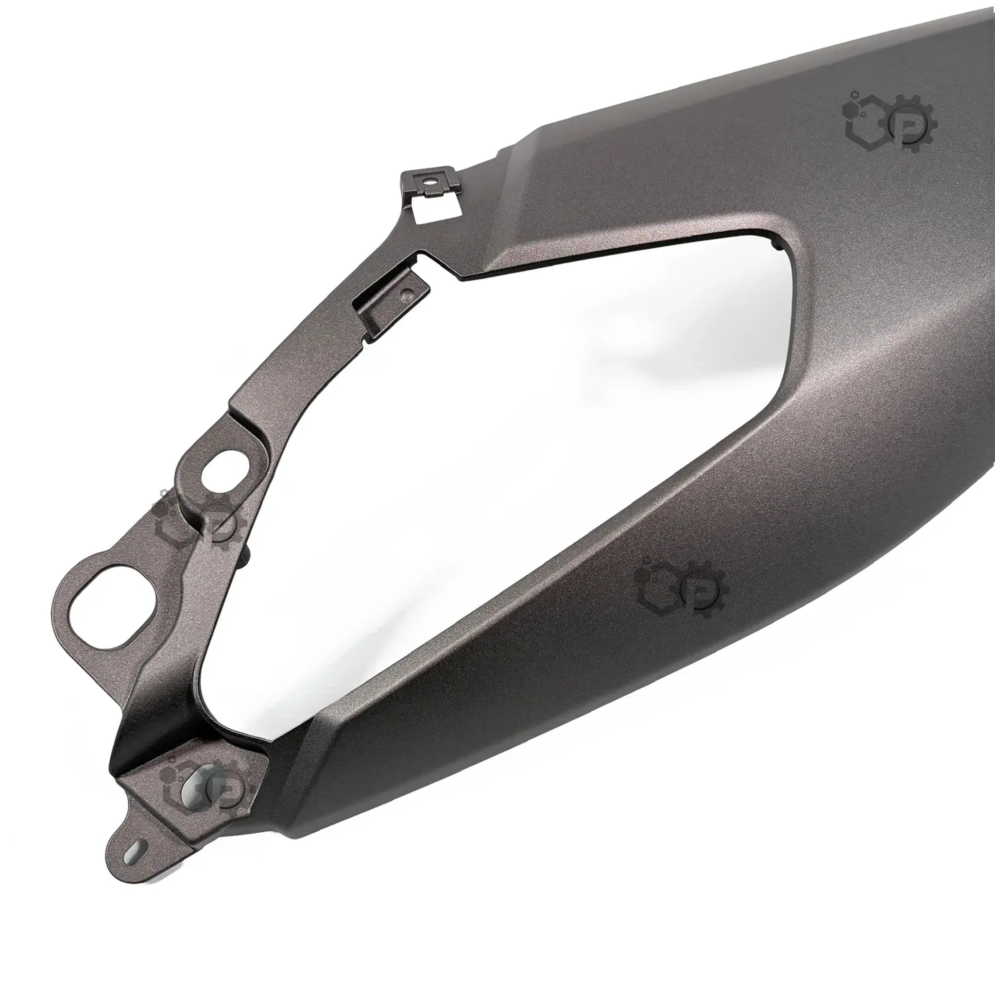 Original Yamaha NMAX 125 Right Side Rear Cover Grey (2DP-F1721-00-P4) | 2015-2020