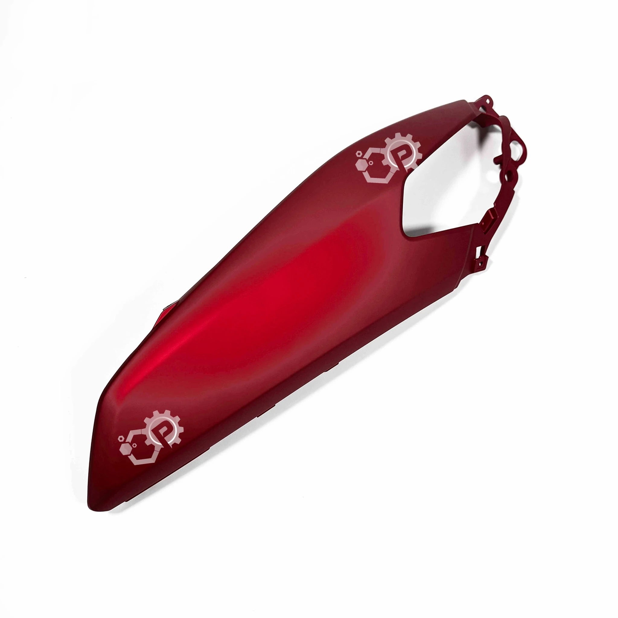 Original Yamaha NMAX 125 Right Side Rear Cover Red (2DP-F1721-00-P5) | 2015-2020