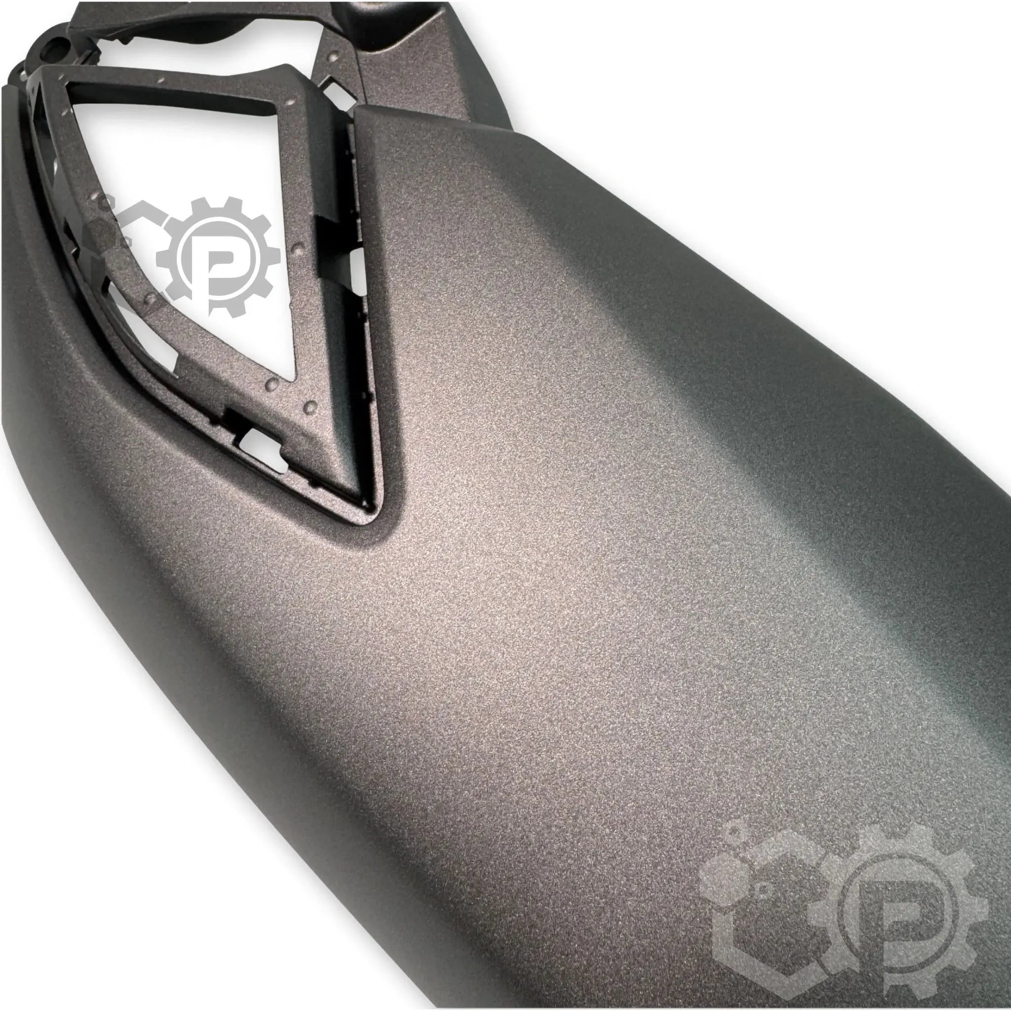 Original Yamaha NMAX 125 Right Side Rear Cover Grey (B6H-F1721-00-P1) | 2021-2024