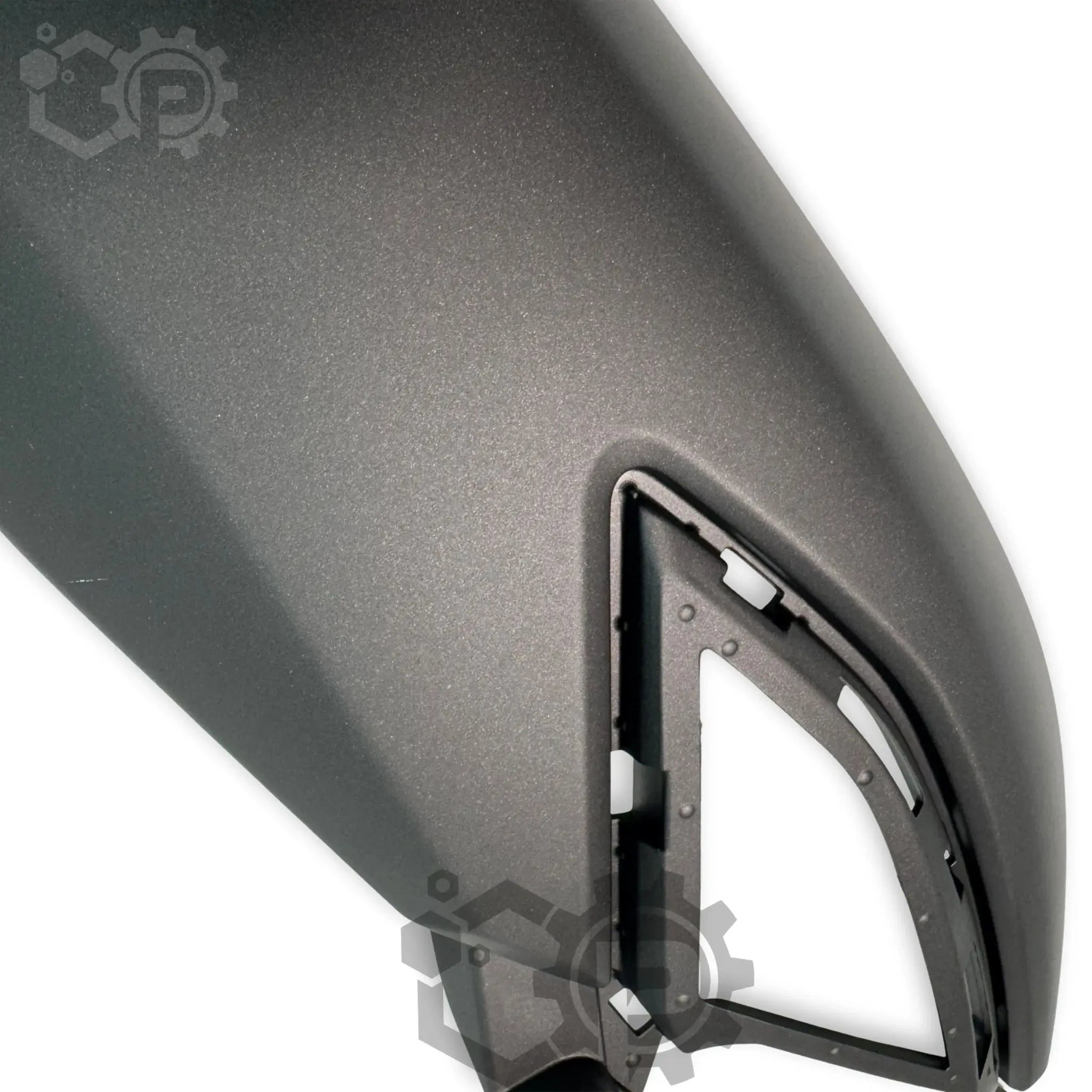 Original Yamaha NMAX 125 Right Side Rear Cover Matte Black (B6H-F1721-00-P3) | 2021-2024